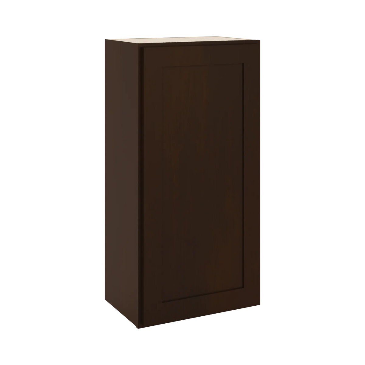 CNC Luxor 5-Piece Espresso 18" W X 36" H Single Door Wall Cabinet