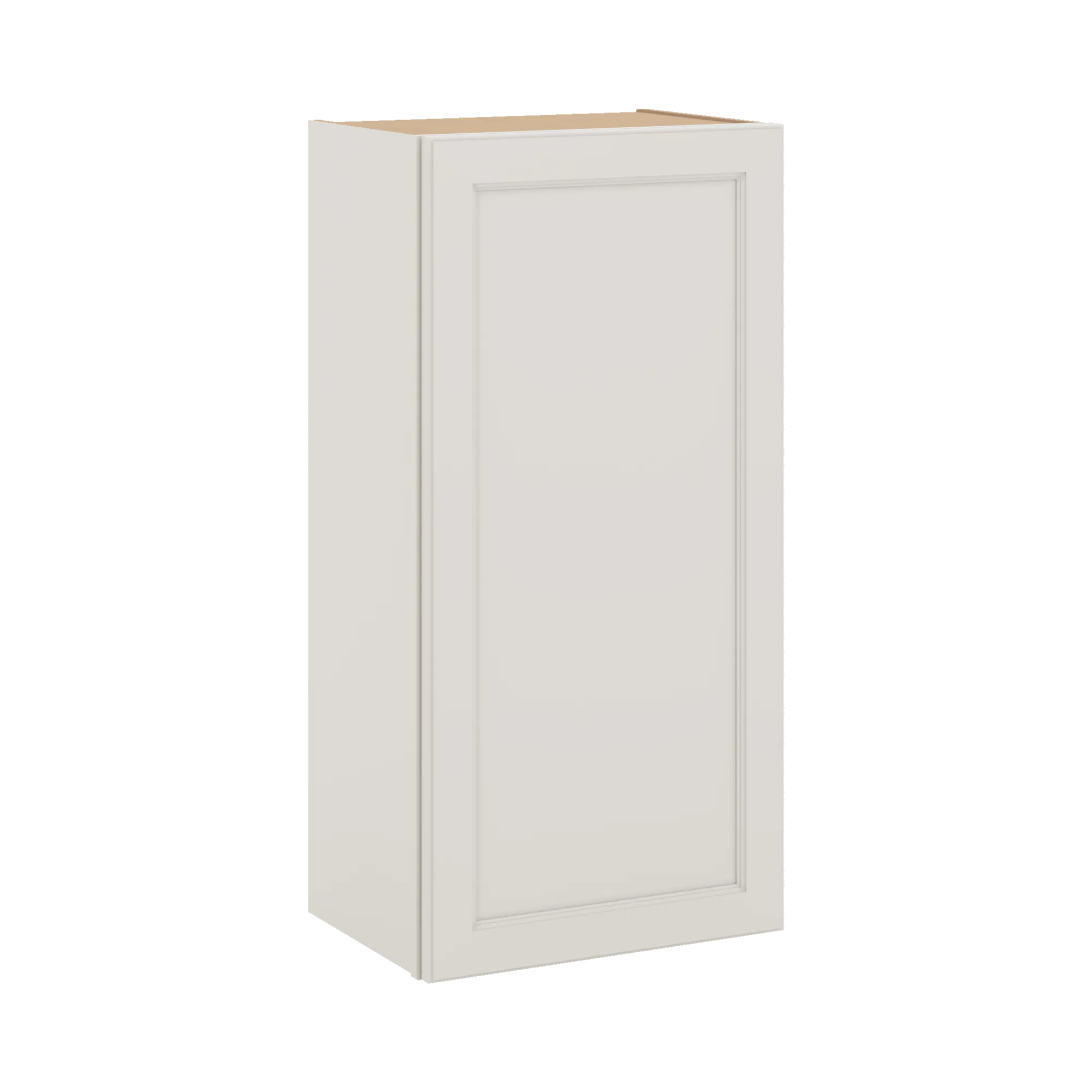 J&K Dove E1 Single Door Wall Cabinet - 18" W x 36" H