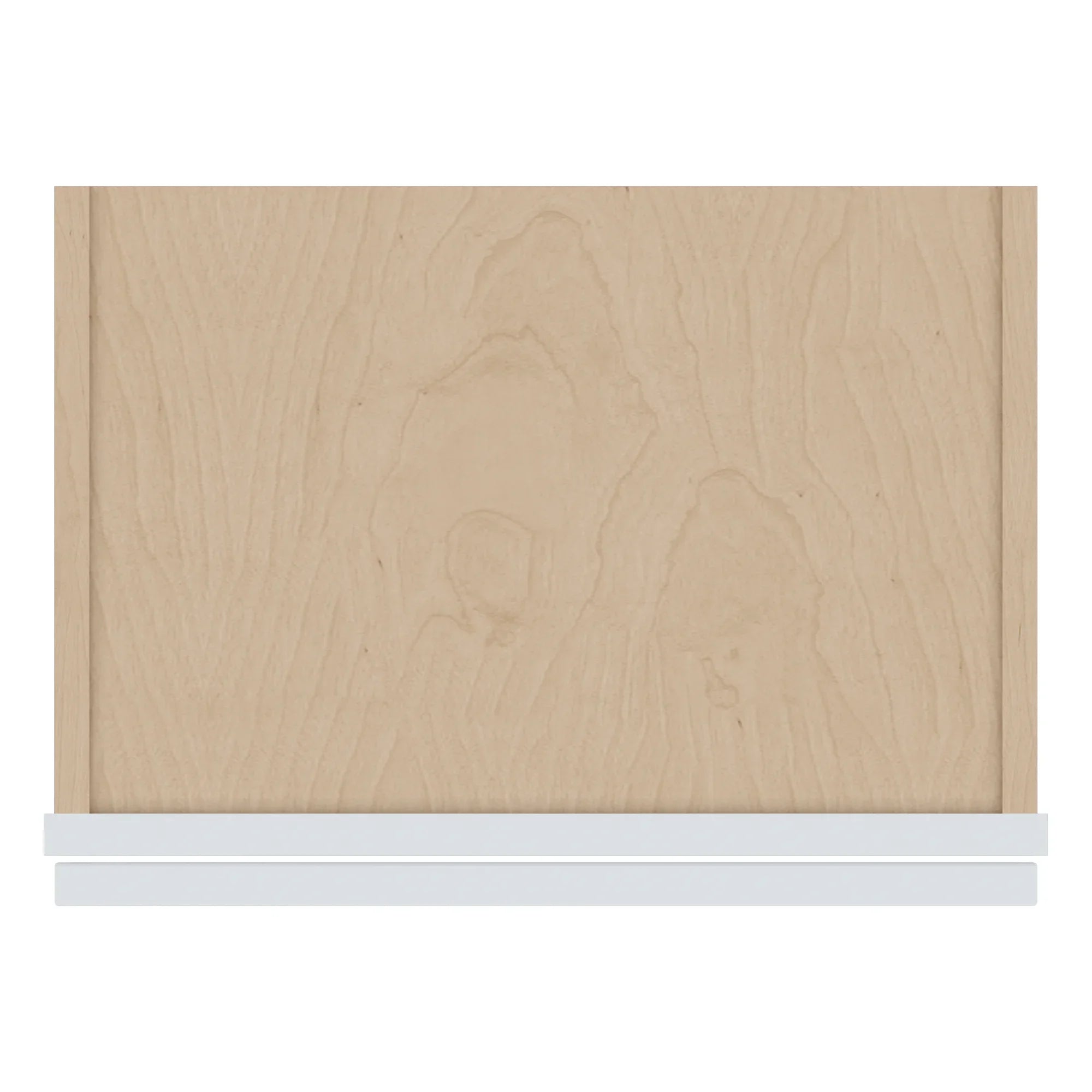 J&K White Shaker S8 Single Door Wall Cabinet   18" W x 36" H