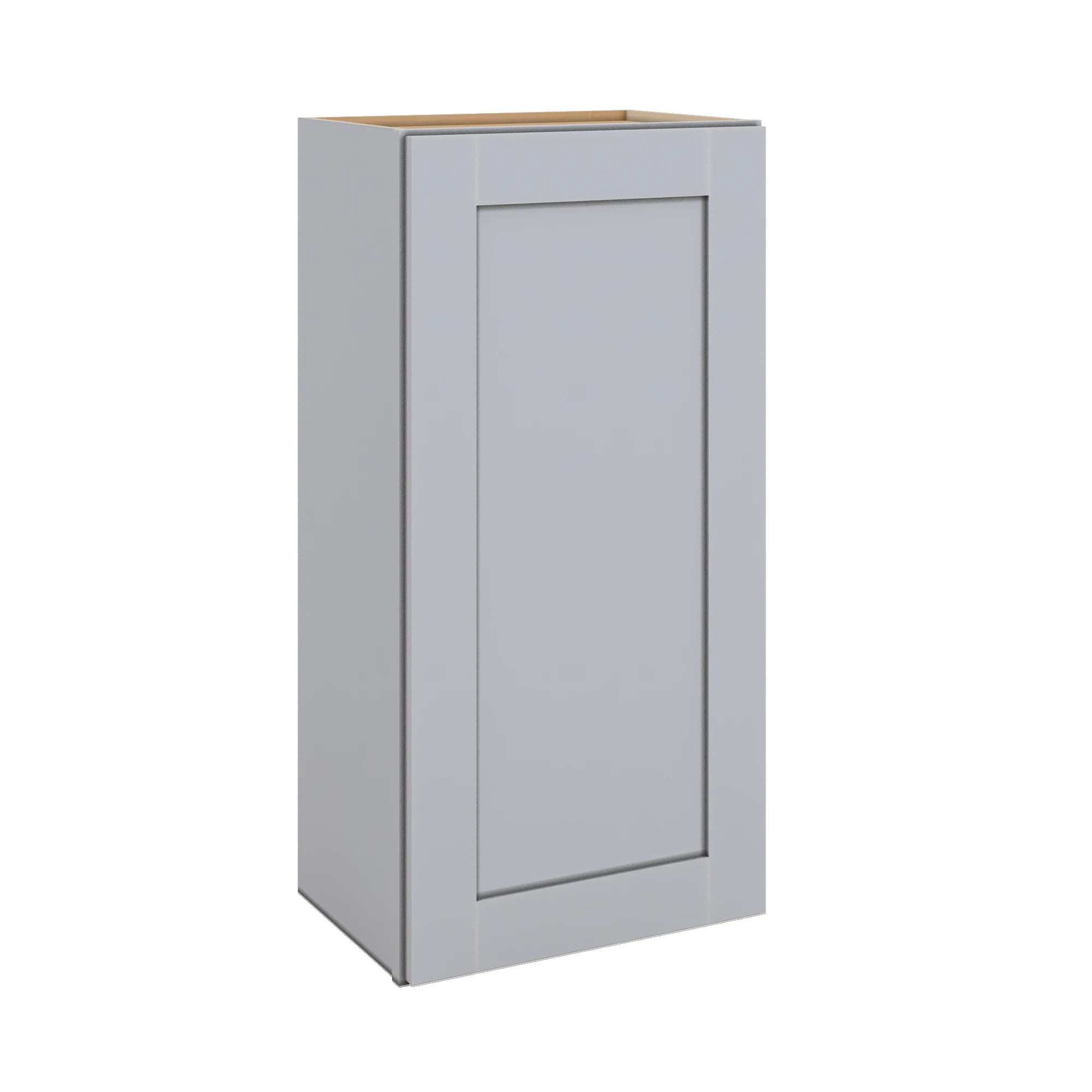 Modernform Cabinet Grey Shaker 18" W X 36" H X 12" D Single Door Wall Cabinet