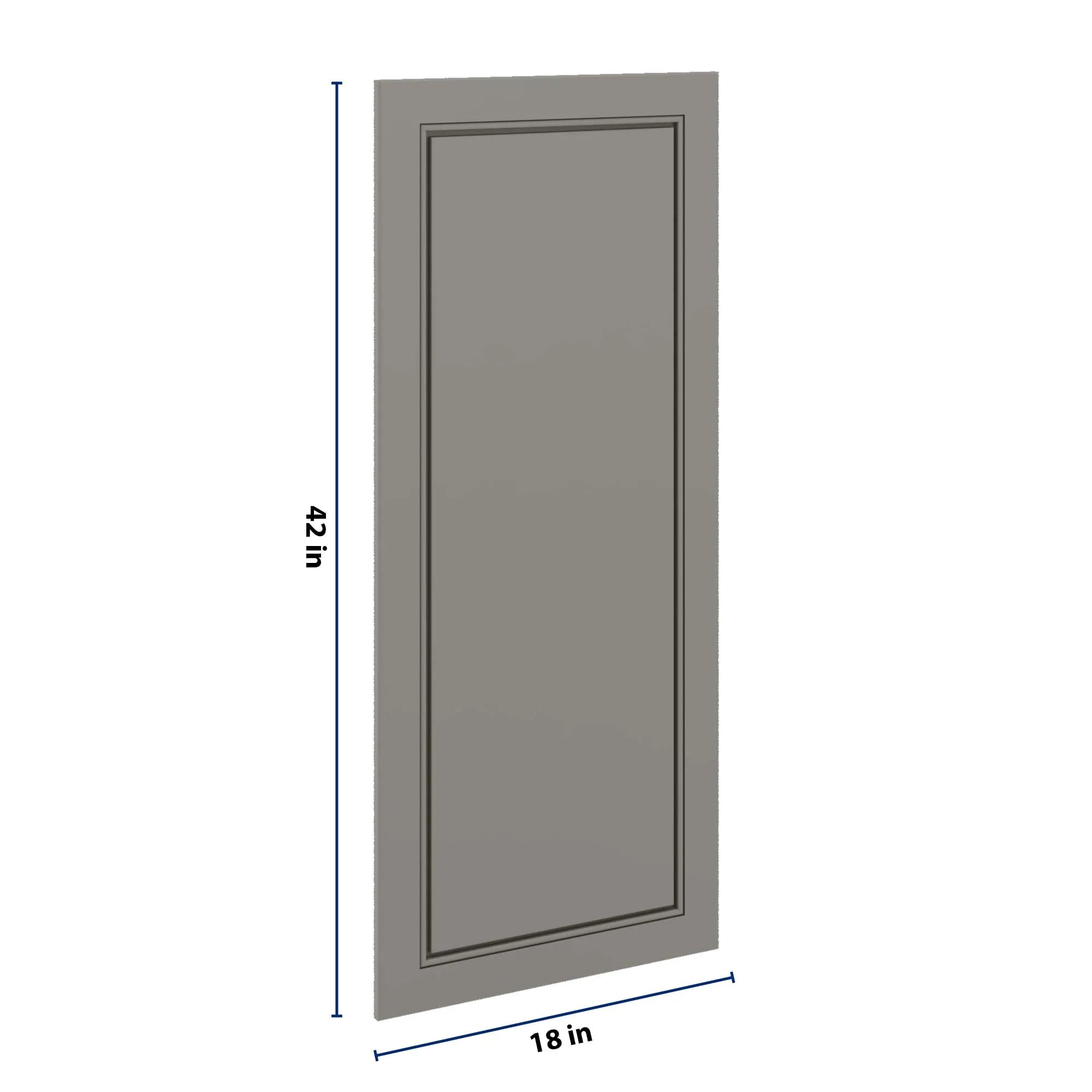 J&K Greige K3 Dummy Door Panel 18" W x 42" H