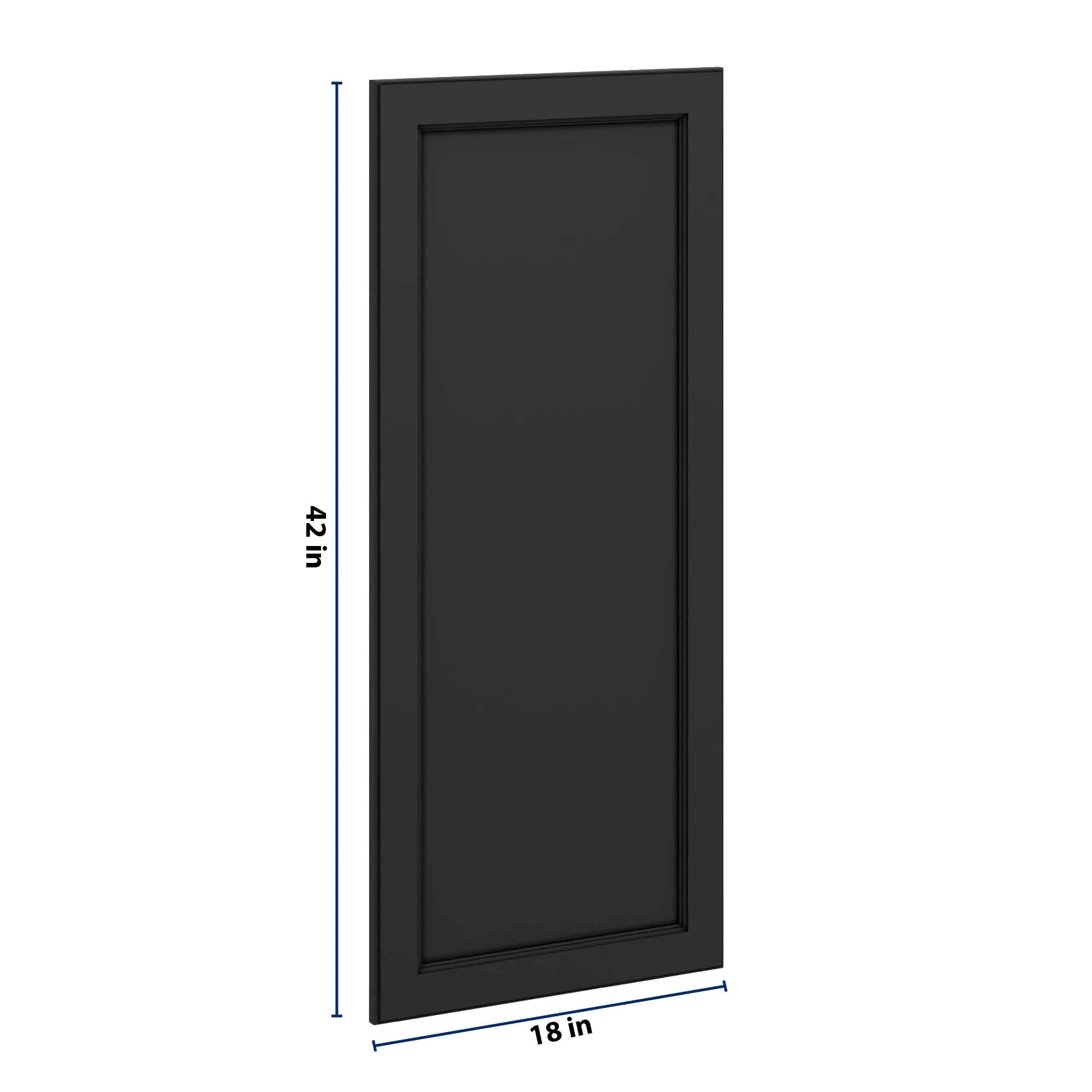 J&K Charcoal E2 Dummy Door Panel 18" W x 42" H