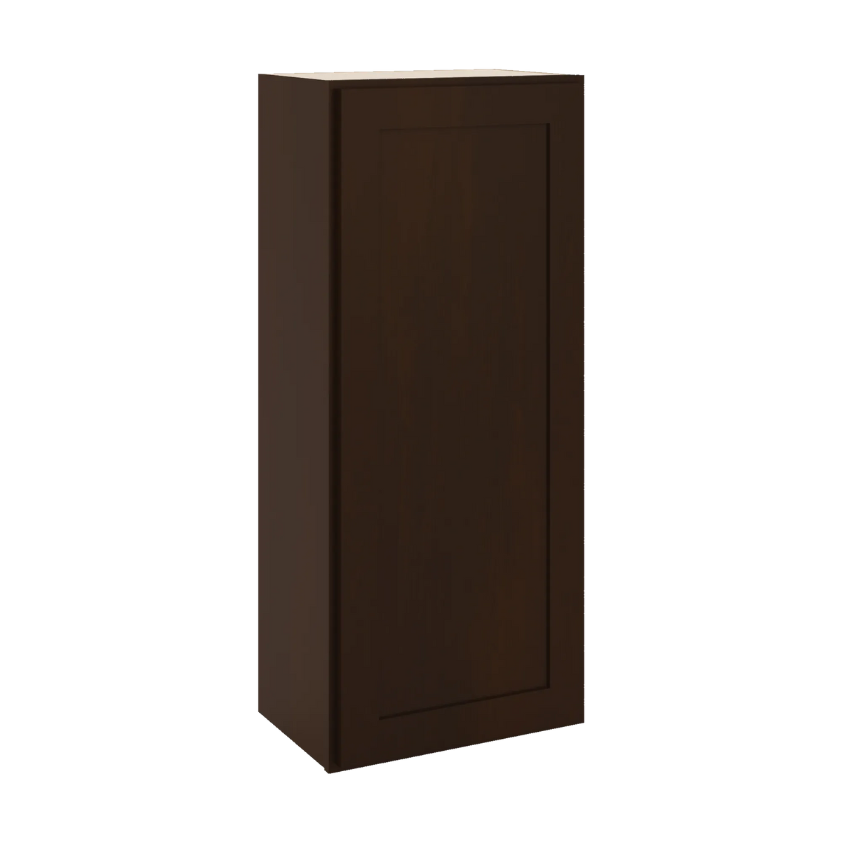 CNC Luxor 5-Piece Espresso 18" W X 42" H Single Door Wall Cabinet