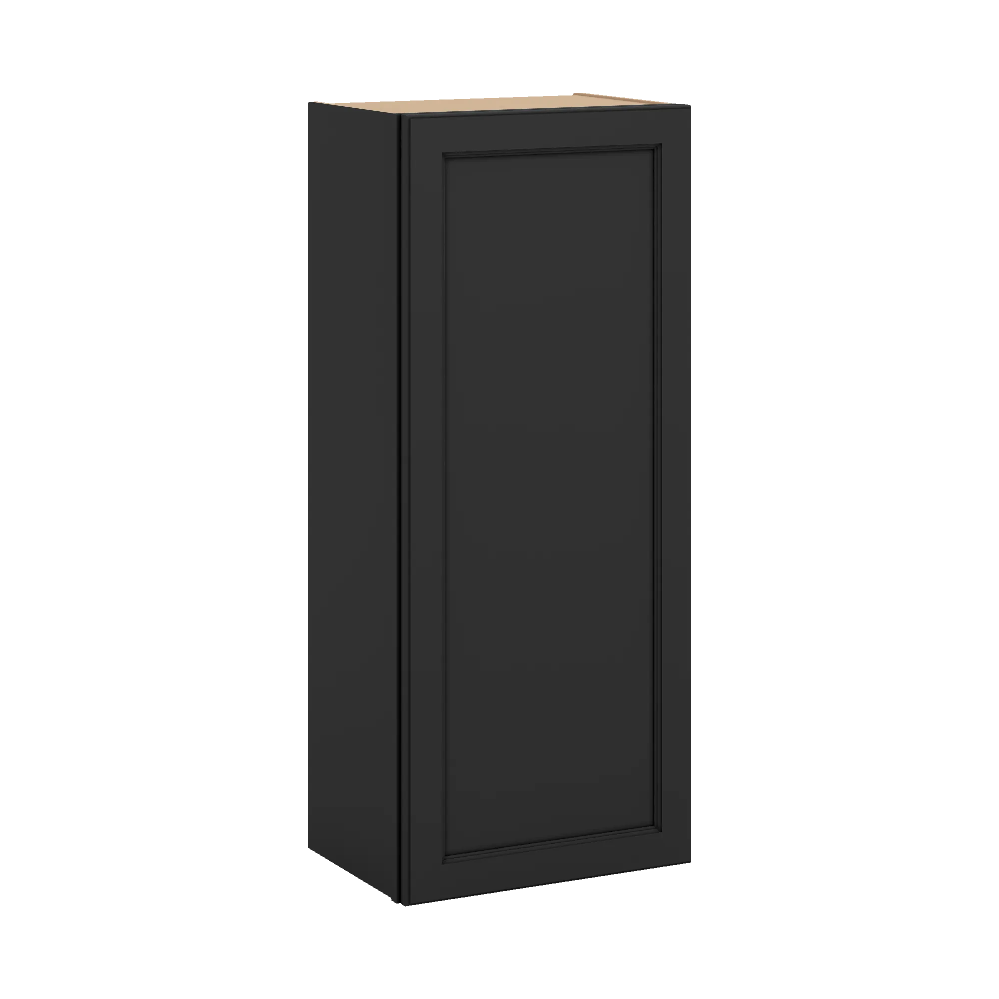 J&K Charcoal E2 Single Door Wall Cabinet - 18" W x 42" H