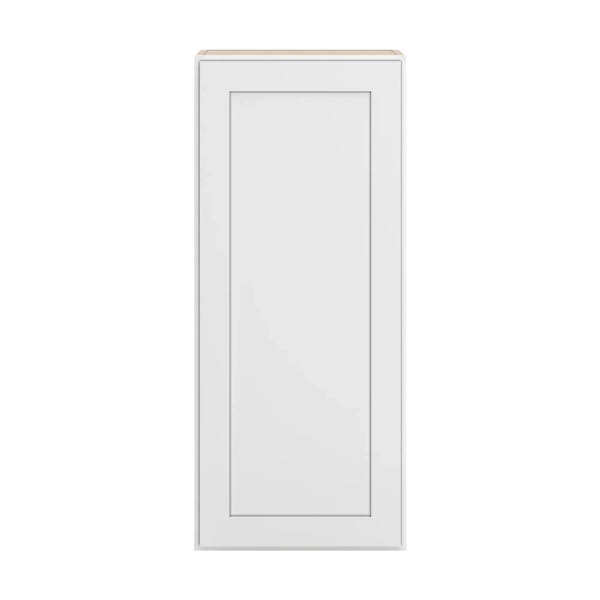 cnc luxor white 18 w x 42 h single door wall cabinet