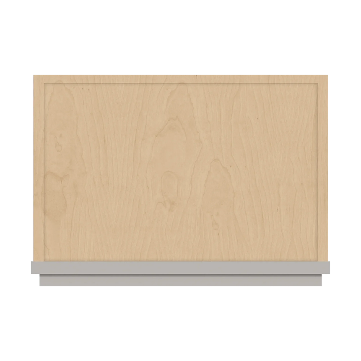 cnc luxor 5 piece misty grey 18 w x 42 h single door wall cabinet