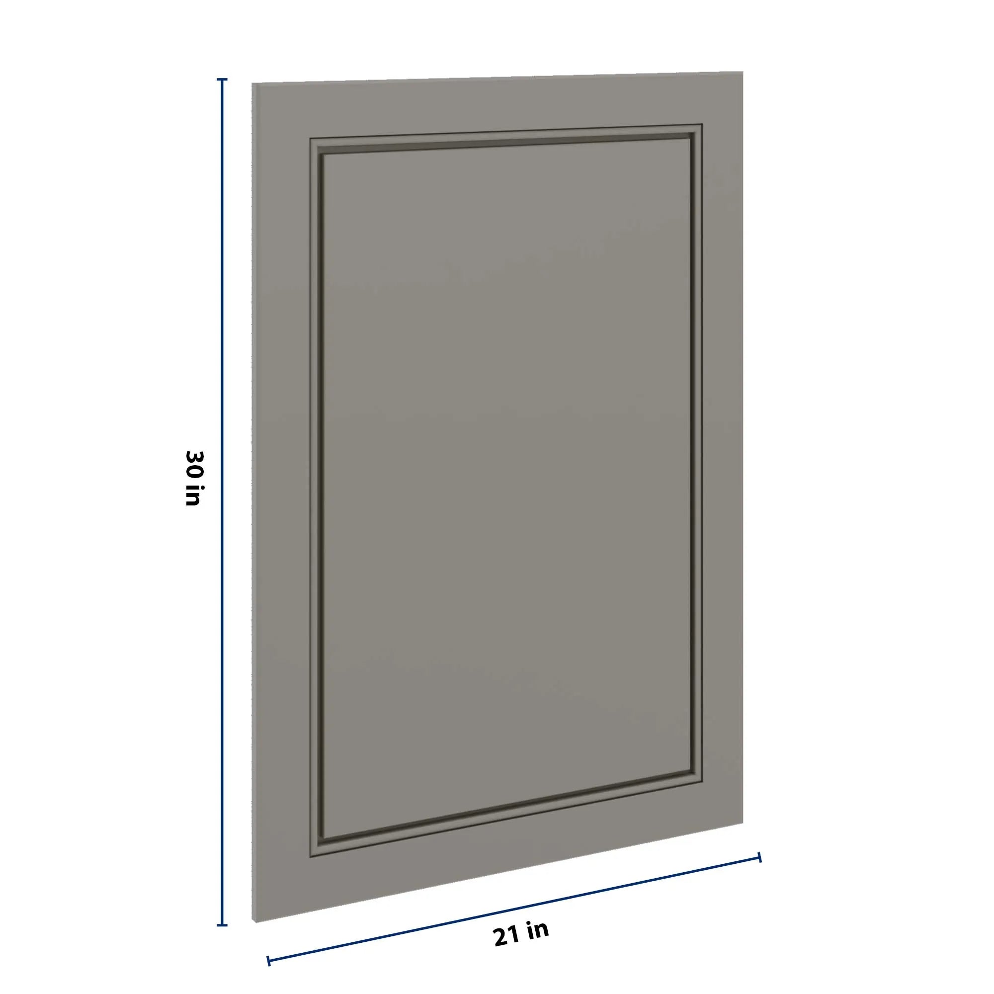 J&K Greige K3 Dummy Door Panel 21" W x 30" H