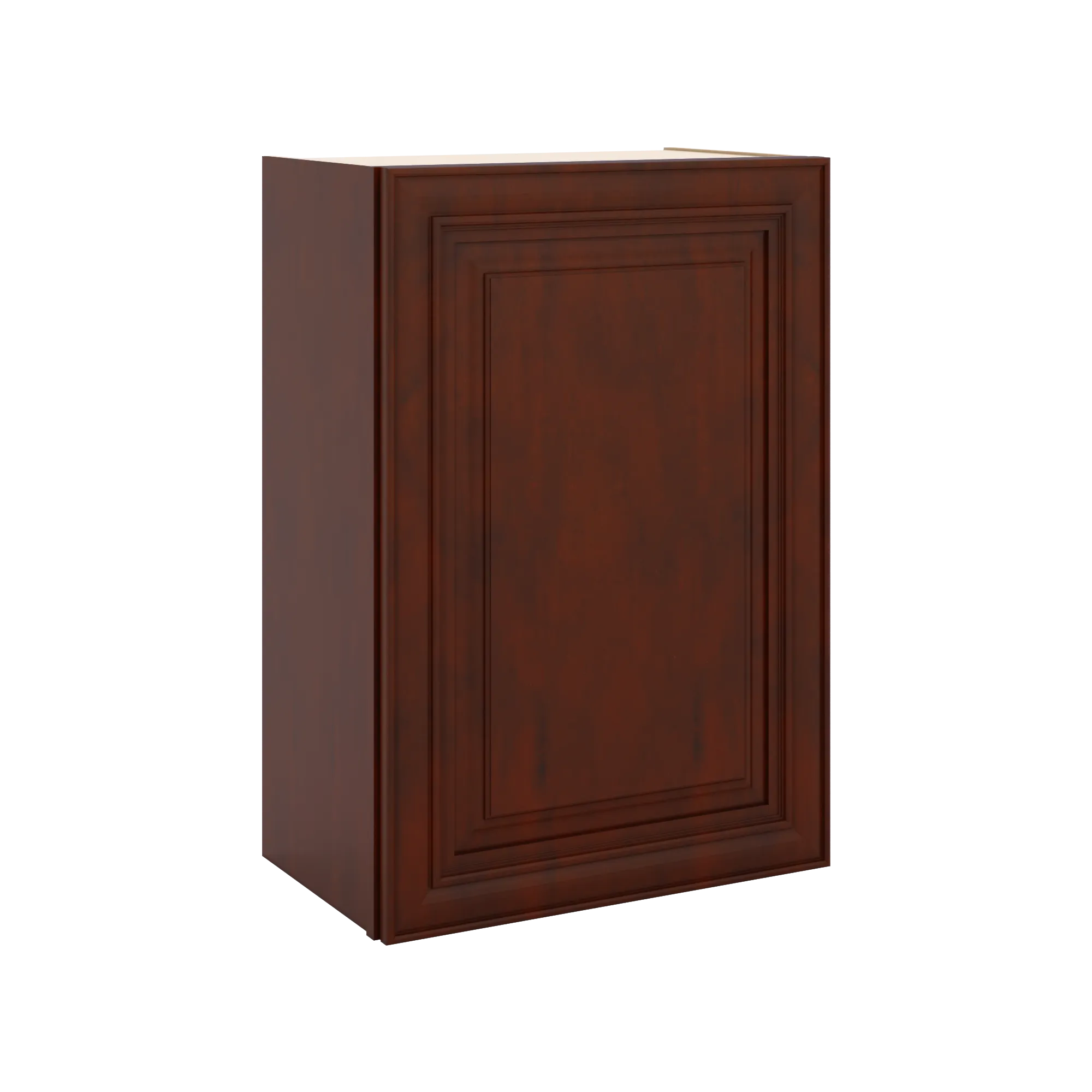 J&K Mahogany J5 Single Door Wall Cabinet - 21" W x 30" H
