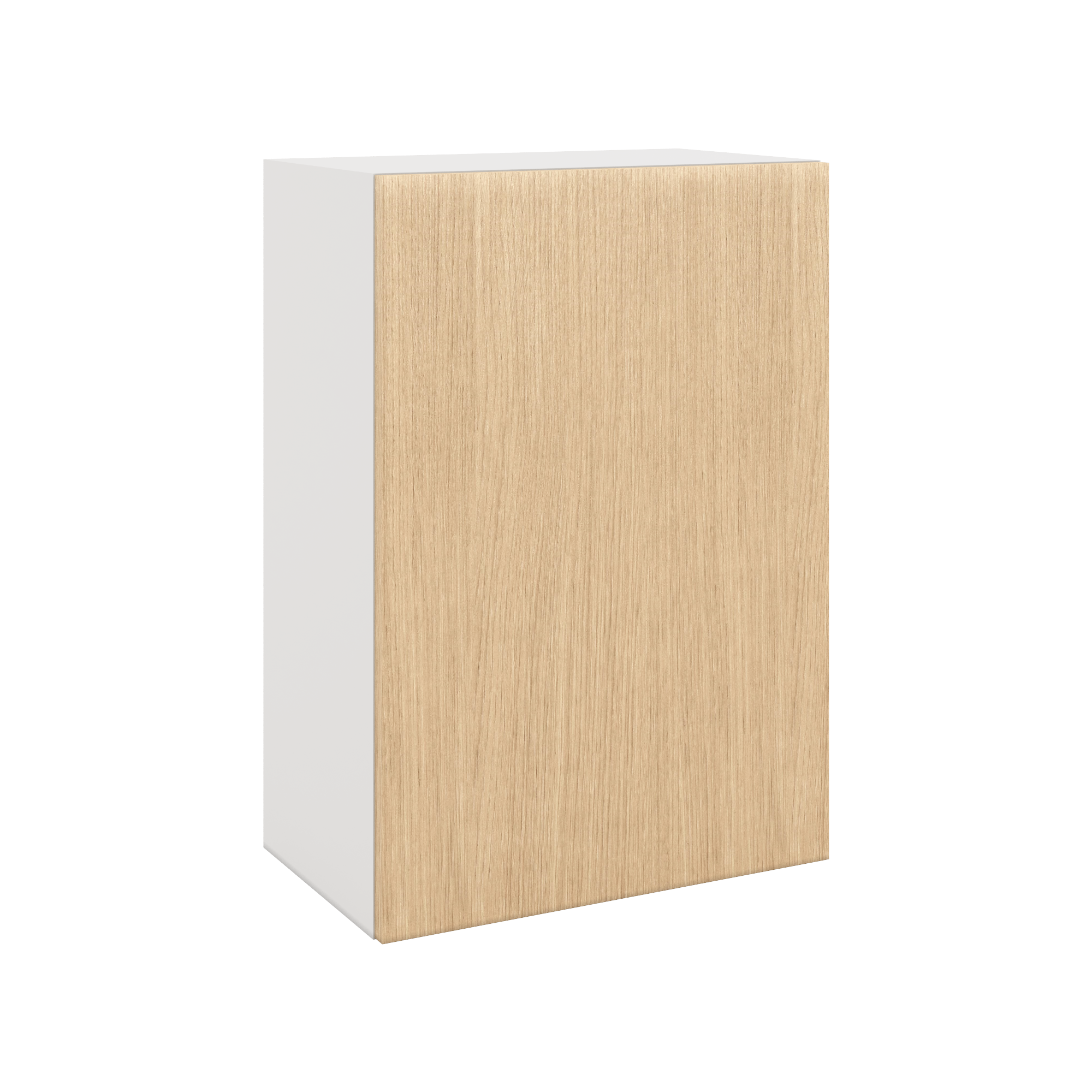 Modernform Cabinet Natural Oak 21" W X 30" H X 12" D Single Door Wall Cabinet