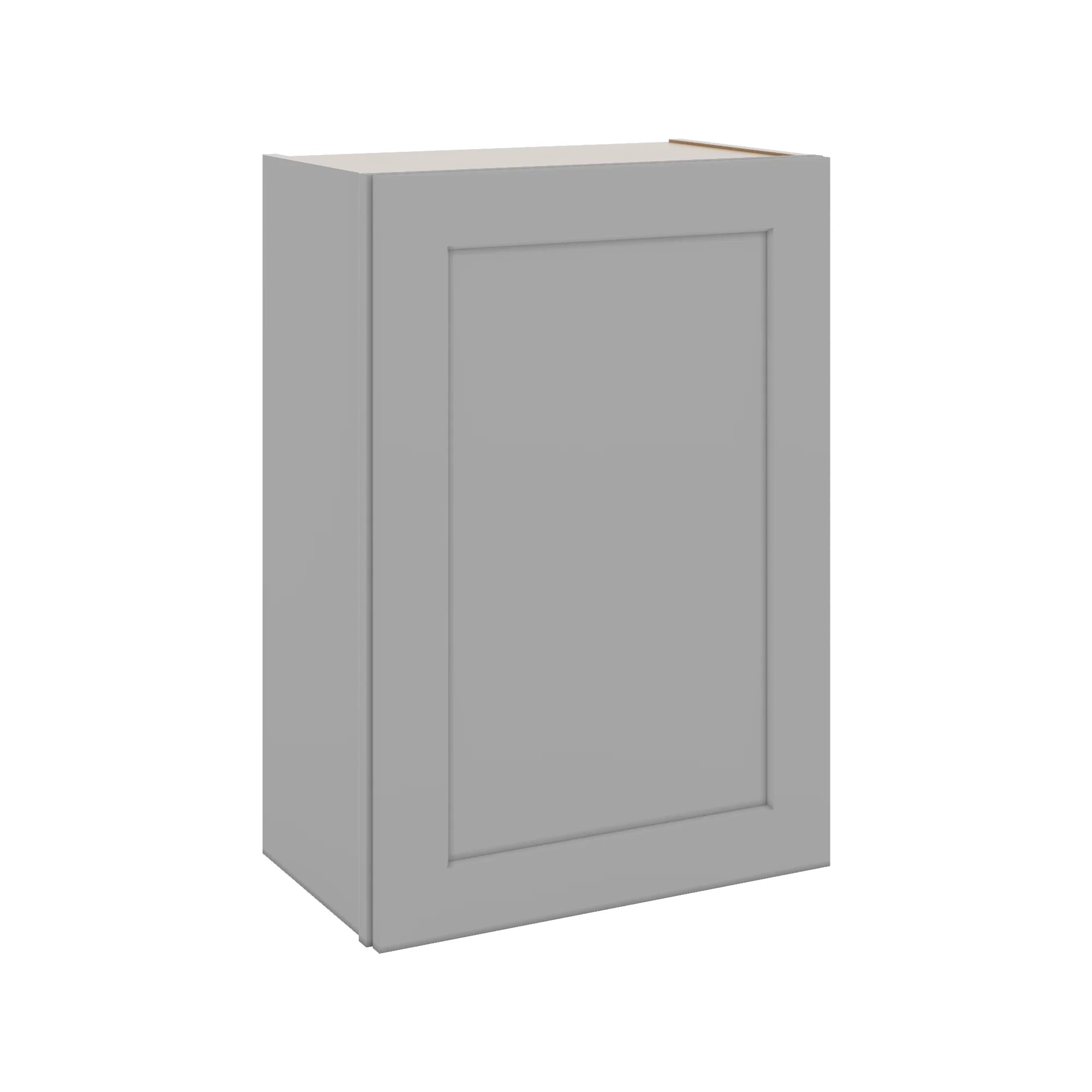 J&K Castle Grey S5 Single Door Wall Cabinet - 21" W x 30" H