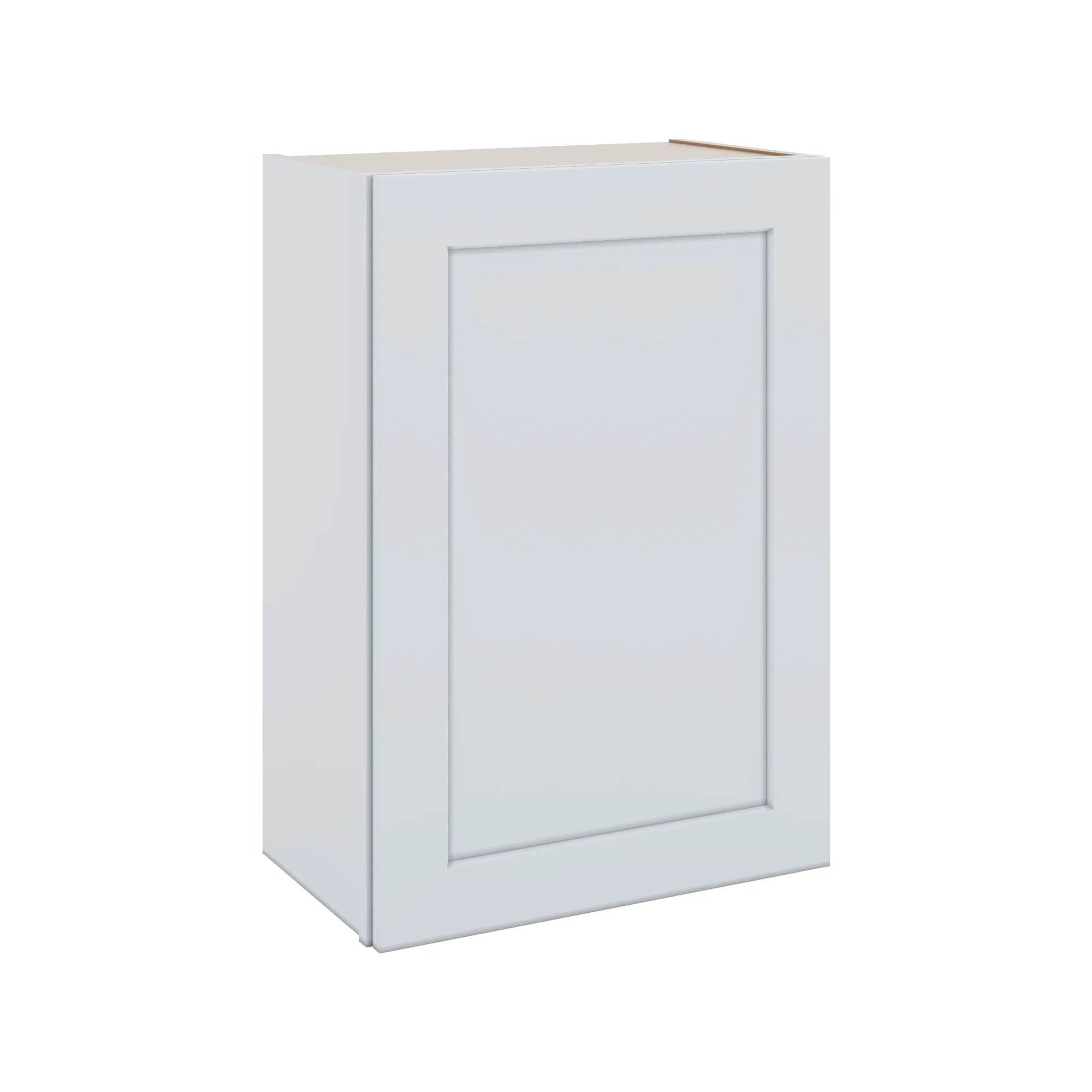 J&K White Shaker S8 Single Door Wall Cabinet - 21" W x 30" H