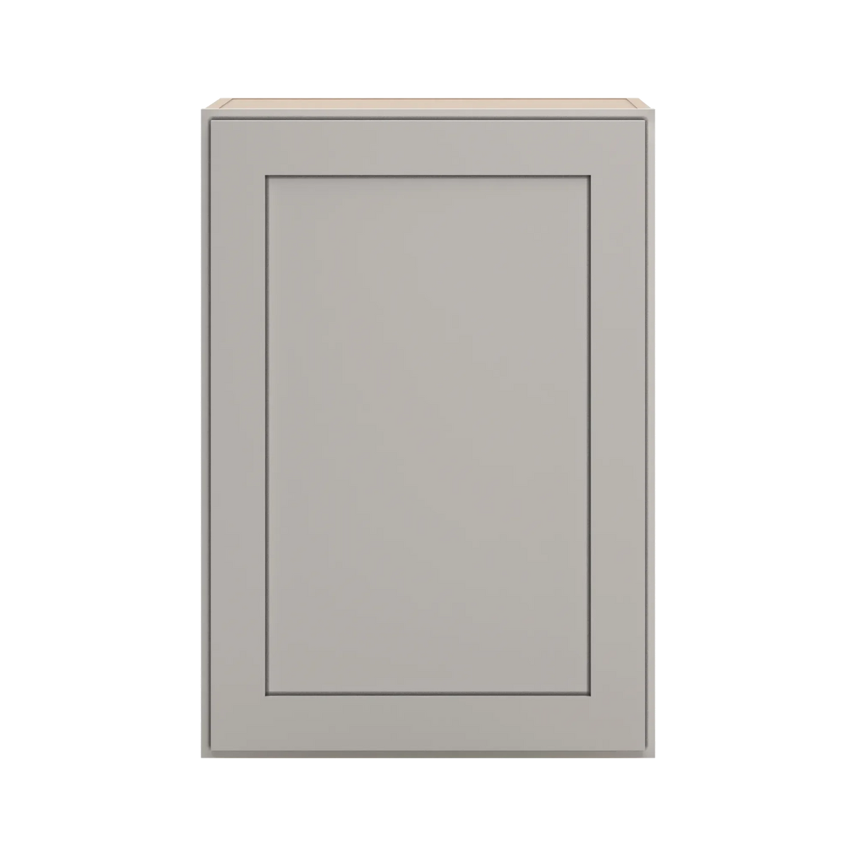 cnc luxor 5 piece misty grey 21 w x 30 h single door wall cabinet