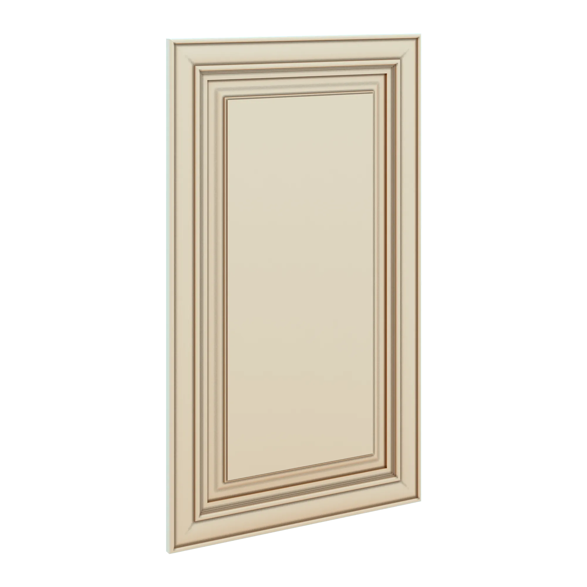 J&K Creme Glazed A7 Dummy Door Panel 21" W x 36" H