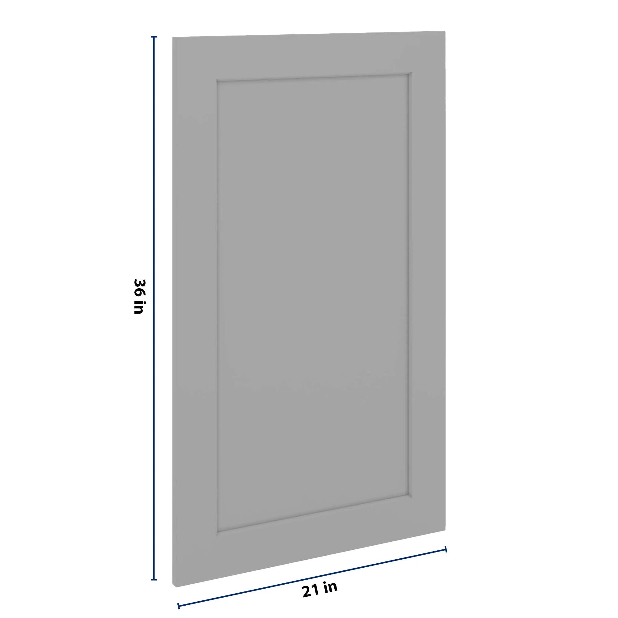 J&K Castle Grey S5 Dummy Door Panel 21" W x 36" H