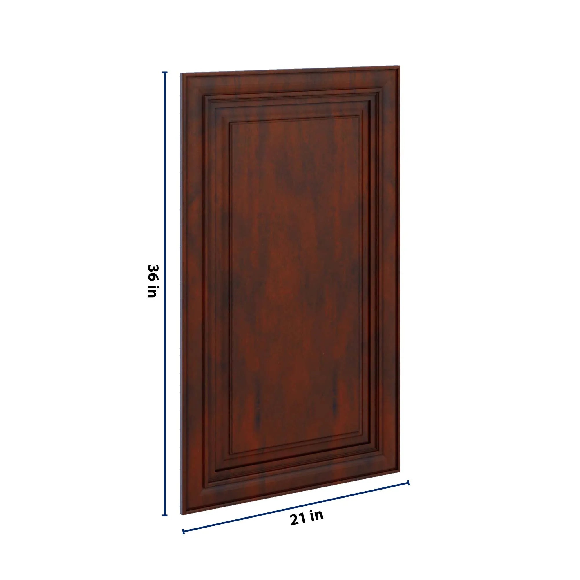 J&K Mahogany J5 Dummy Door Panel 21" W x 36" H