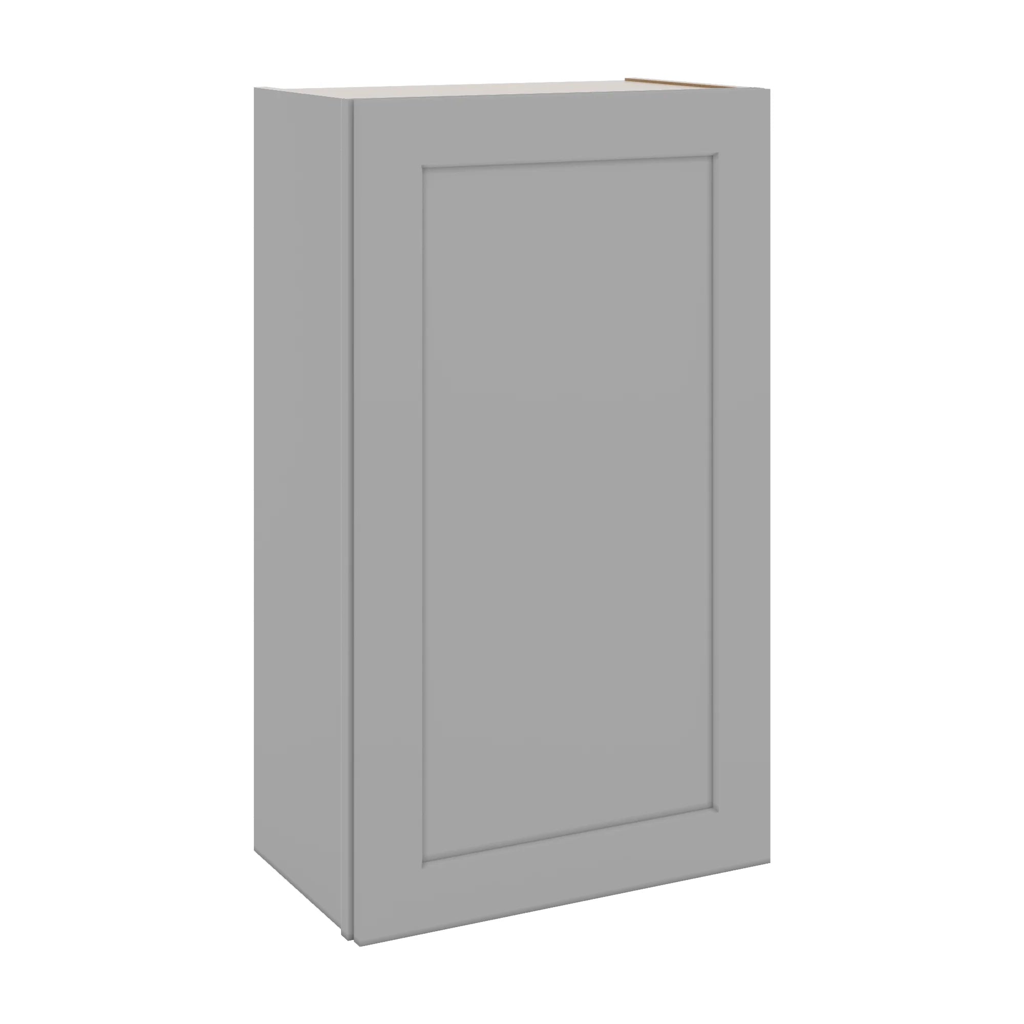 J&K Castle Grey S5 Single Door Wall Cabinet - 21" W x 36" H