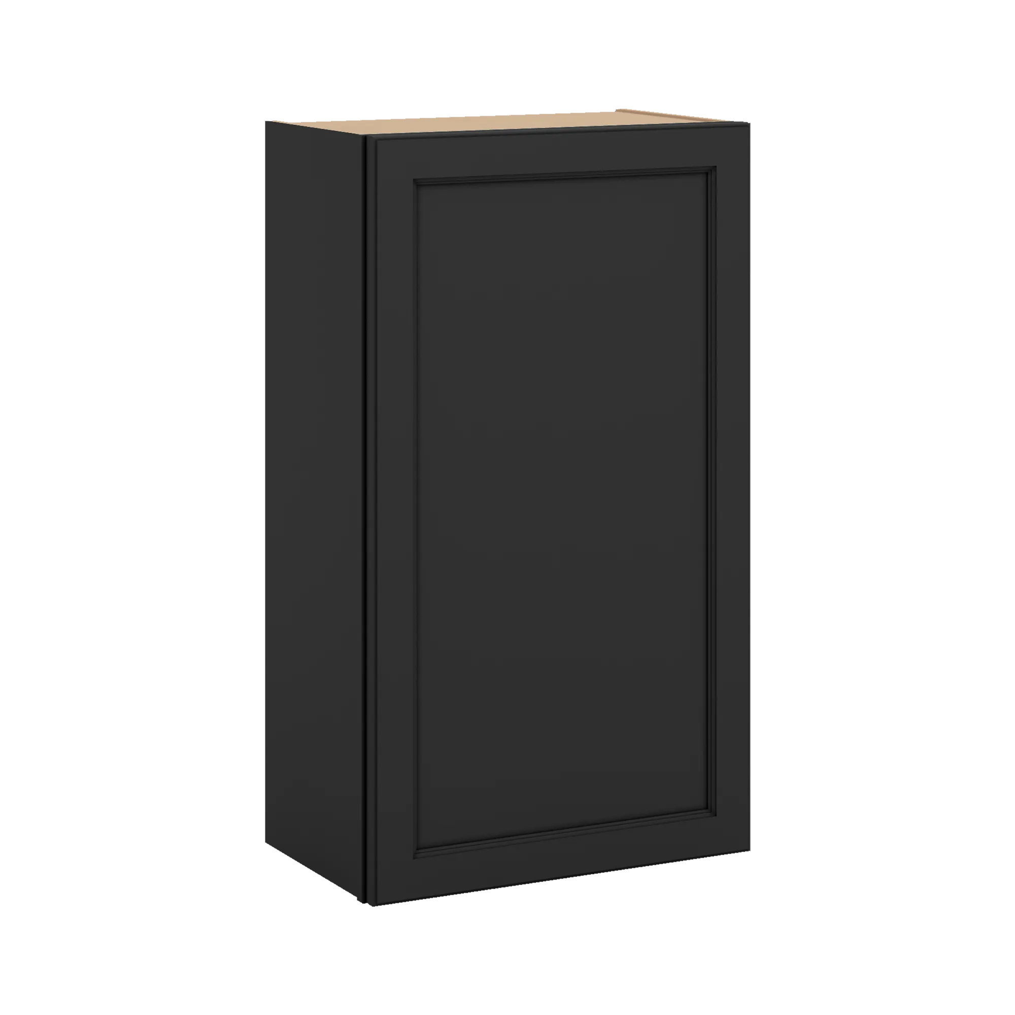 J&K Charcoal E2 Single Door Wall Cabinet - 21" W x 36" H