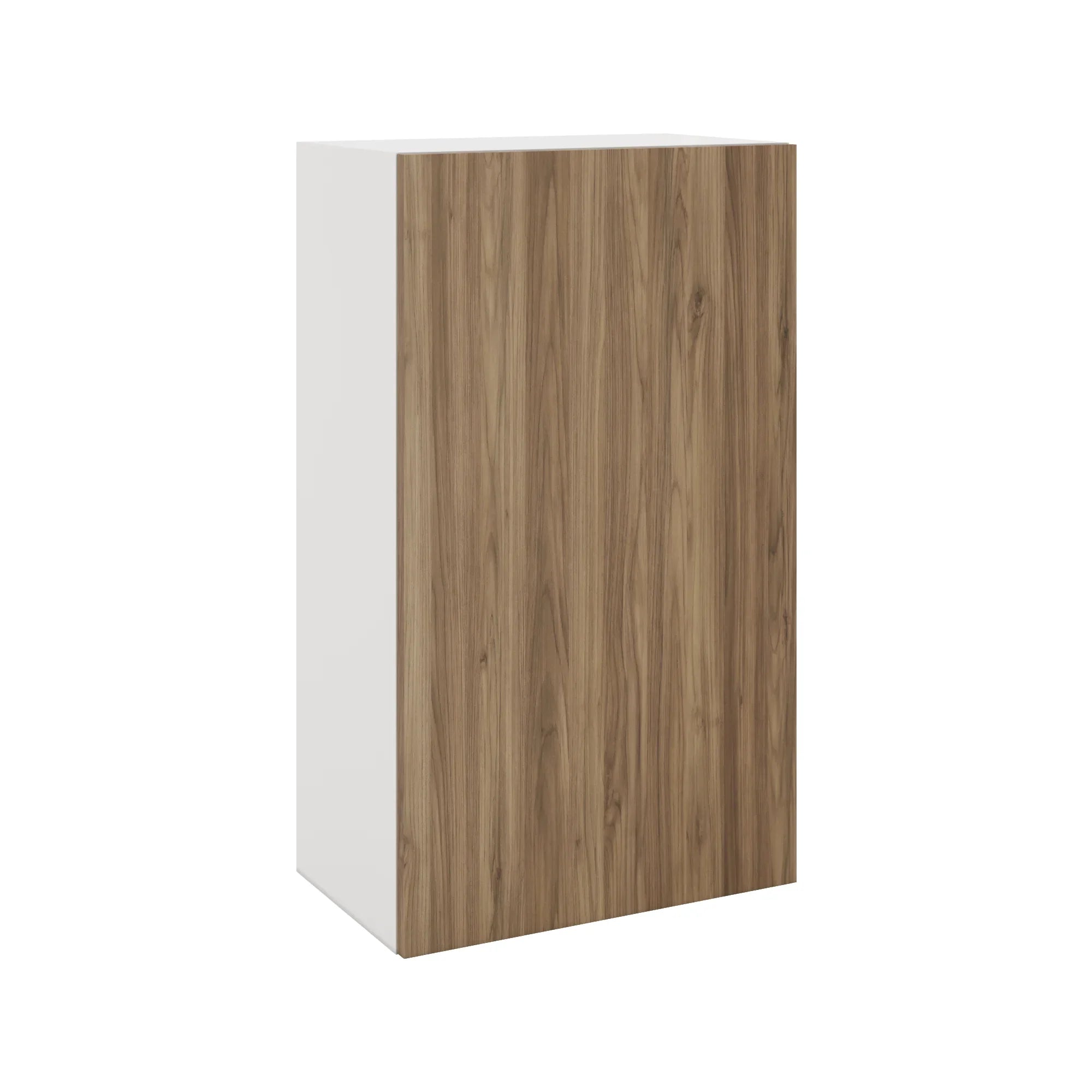 Modernform Cabinet Walnut 21" W X 36" H X 12" D Single Door Wall Cabinet