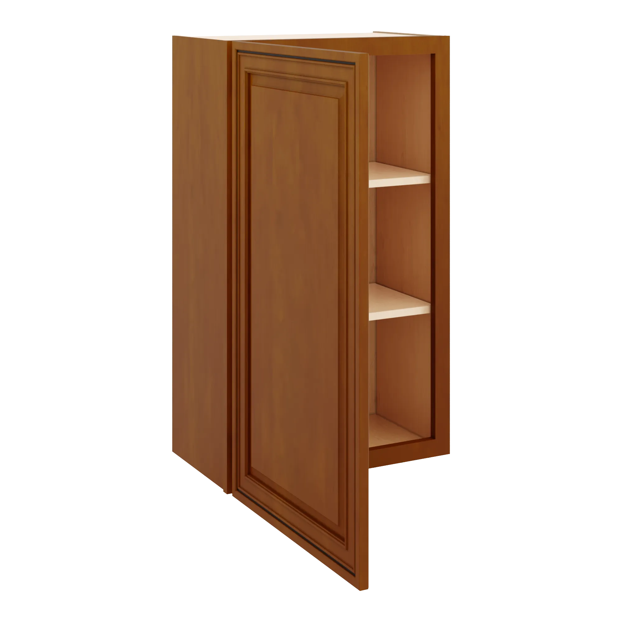j k mocha glazed k10 single door wall cabinet 21 w x 36 h