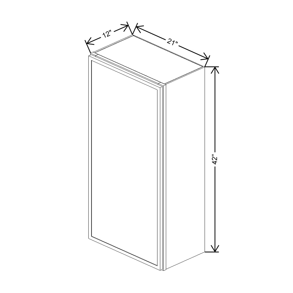 Cubitac Imperial Montclair Lace 21"W X 42"H Wall Cabinet