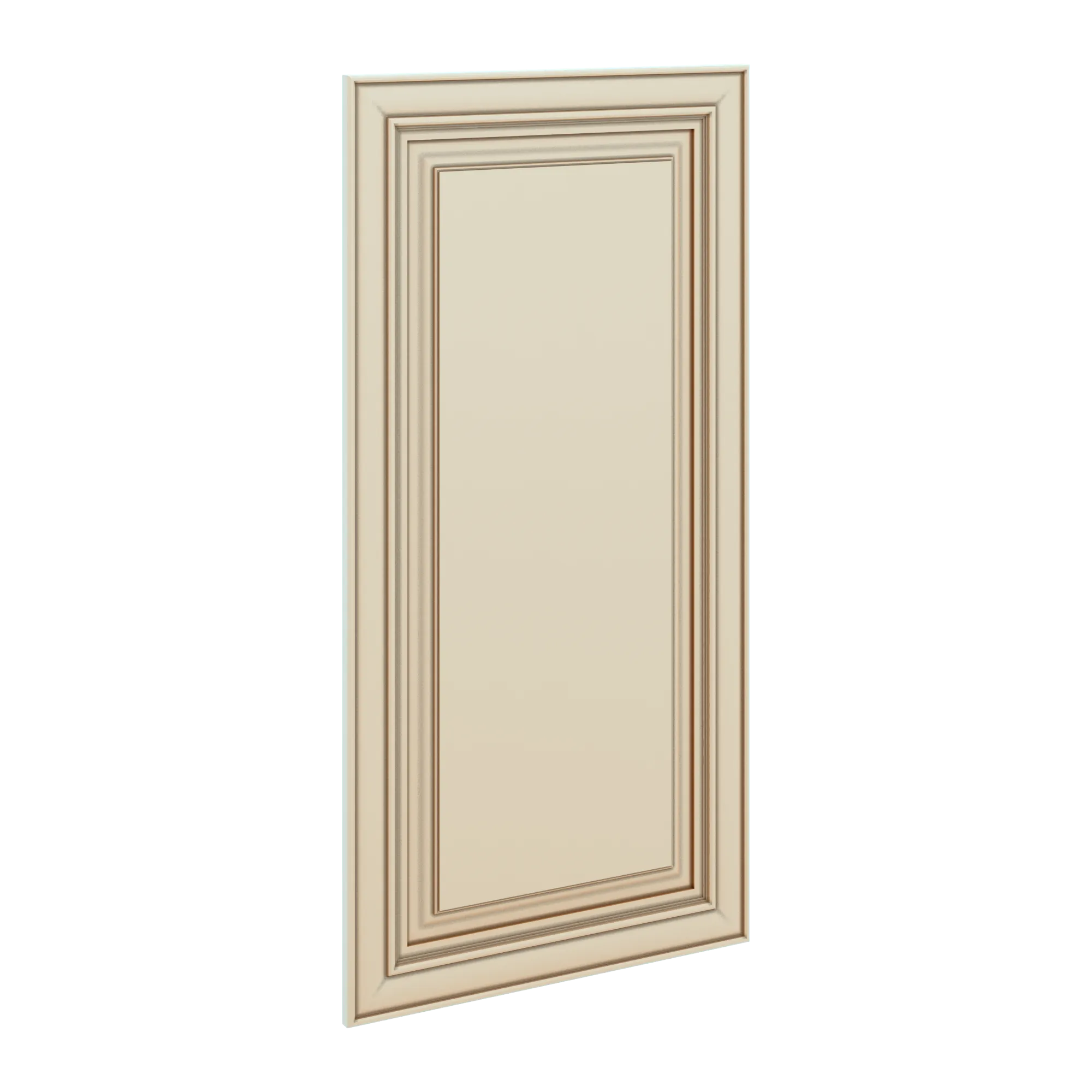 J&K Creme Glazed A7 Dummy Door Panel 21" W x 42" H