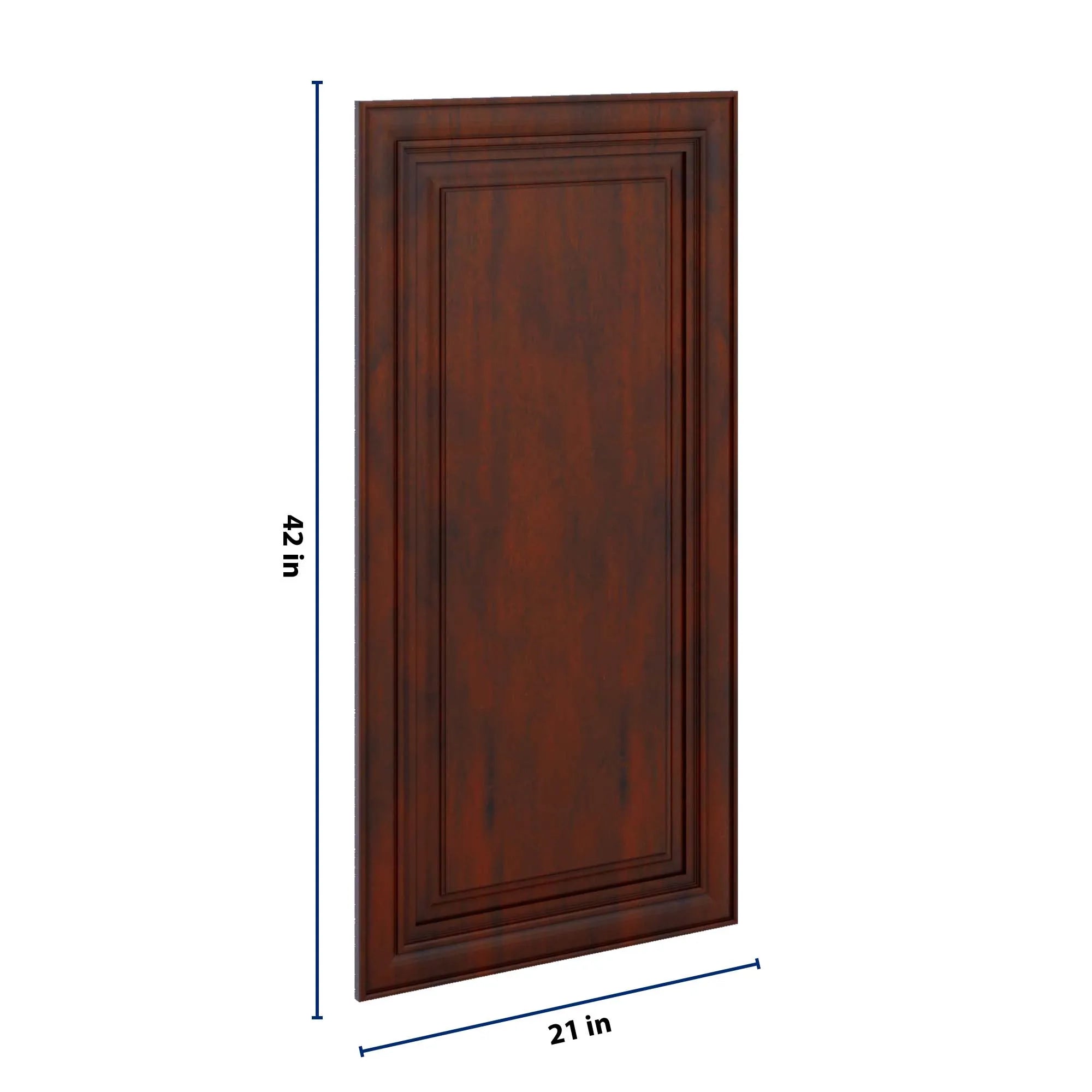 J&K Mahogany J5 Dummy Door Panel 21" W x 42" H