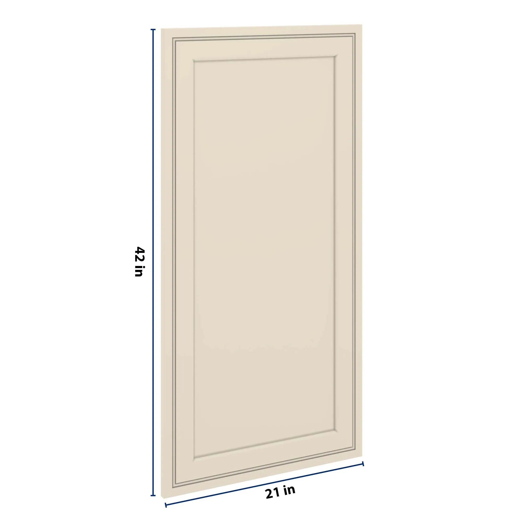 J&K Pearl Glazed H9 Dummy Door Panel 21" W x 42" H