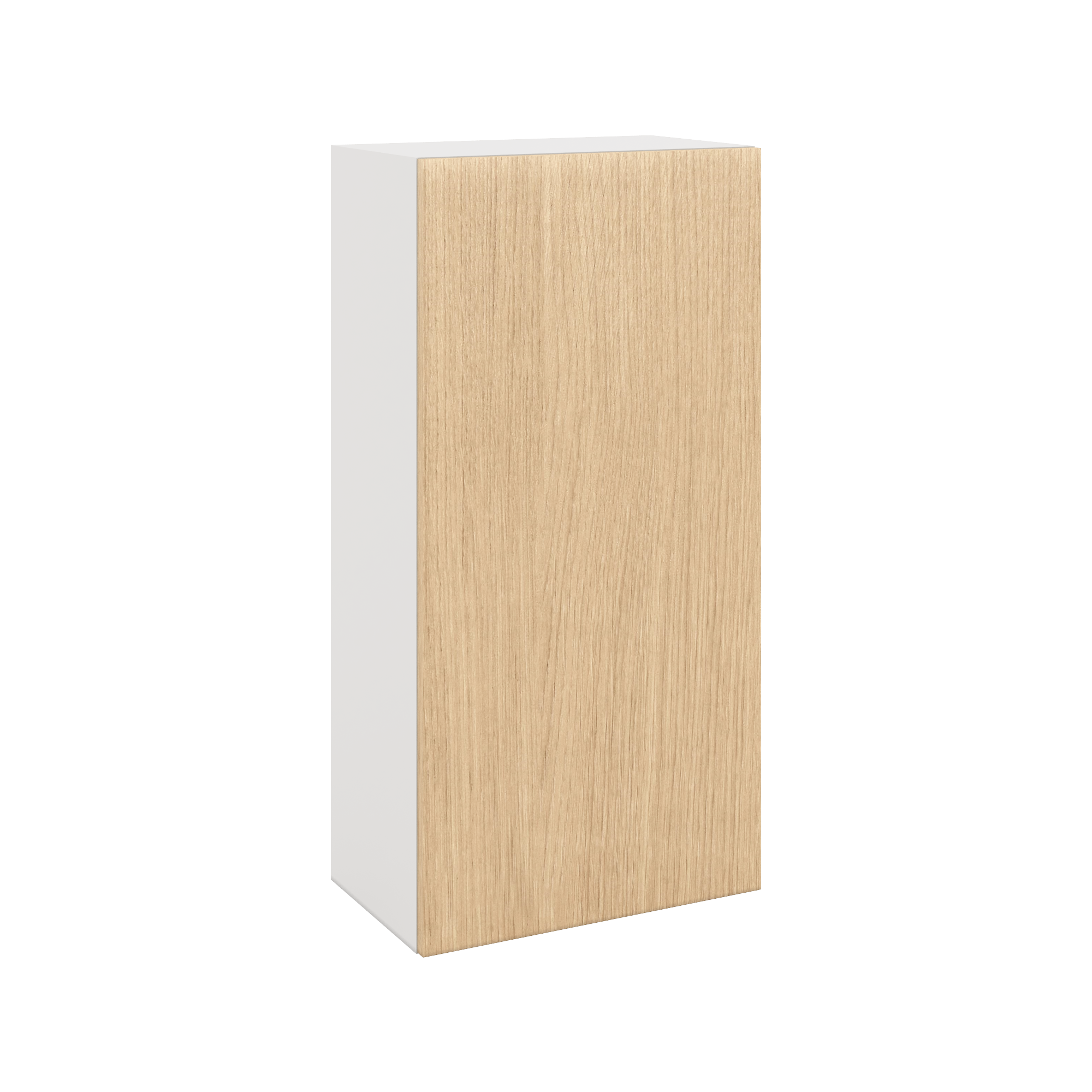 Modernform Cabinet Natural Oak 21" W X 42" H X 12" D Single Door Wall Cabinet