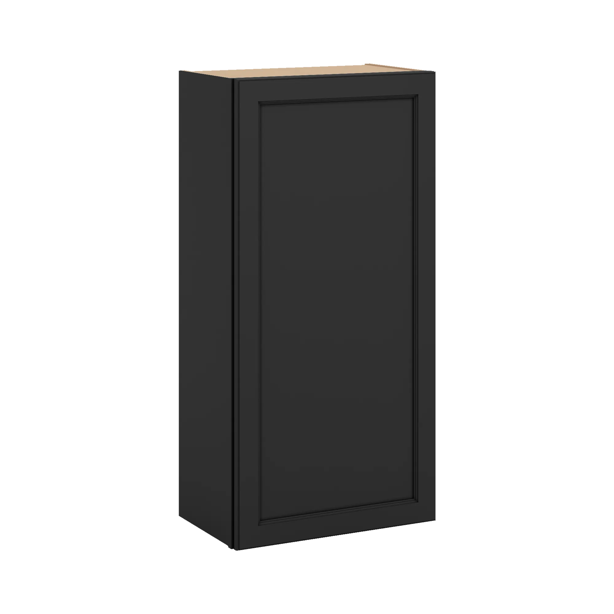 J&K Charcoal E2 Single Door Wall Cabinet - 21" W x 42" H