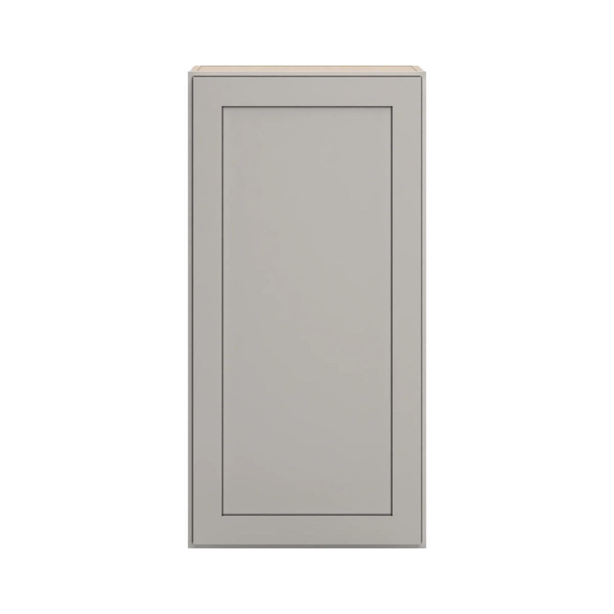 cnc luxor 5 piece misty grey 21 w x 42 h single door wall cabinet
