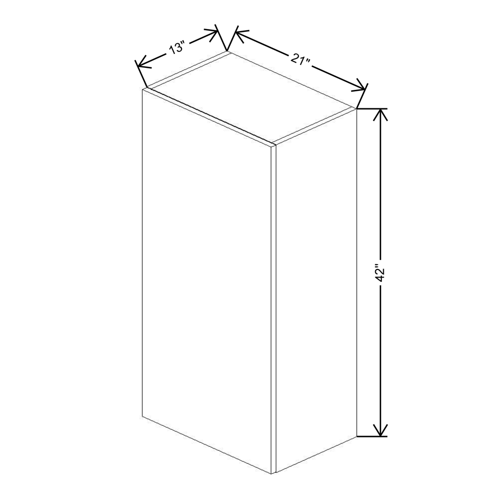 Fabuwood Illume Catalina Muratti 1 42" High Wall