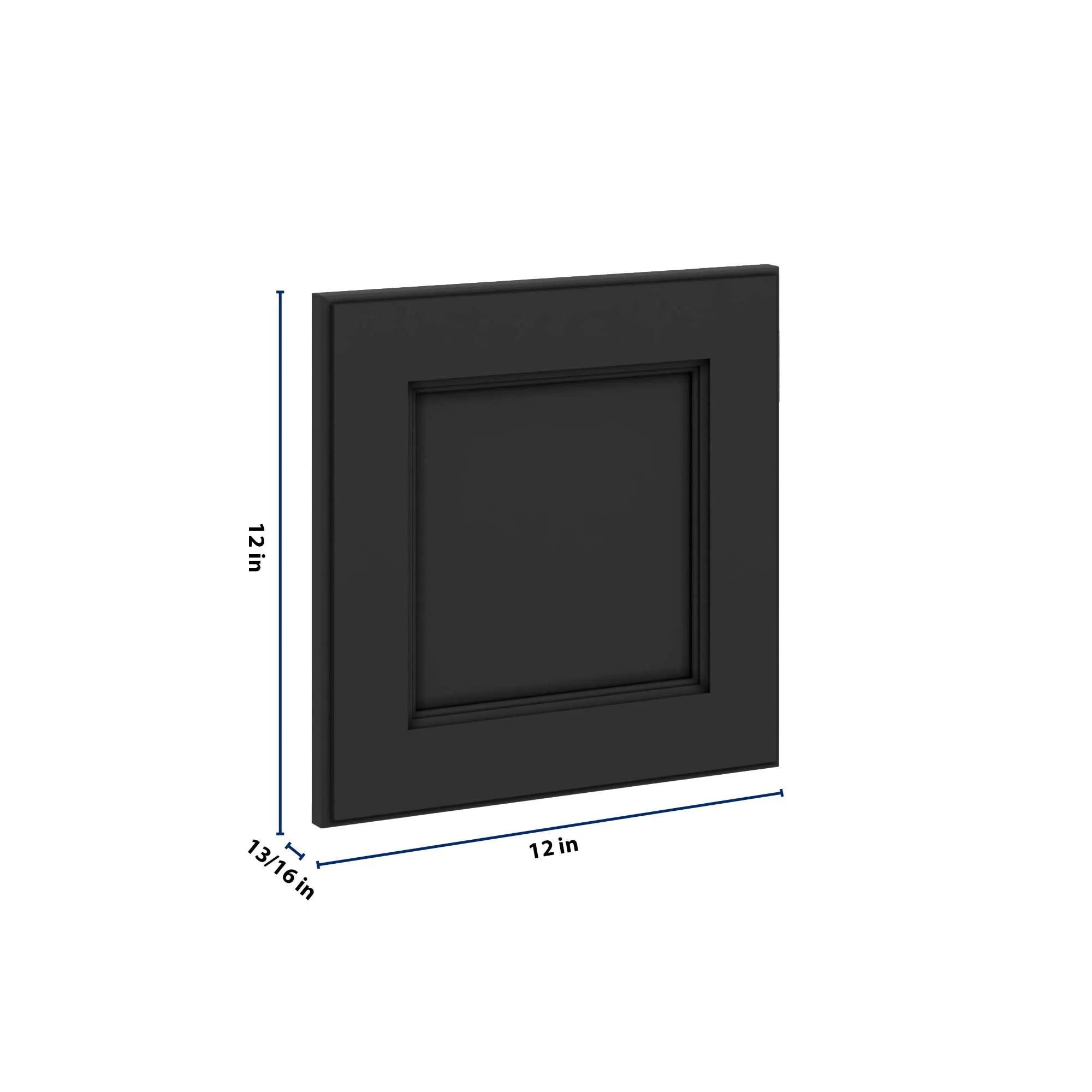J&K Charcoal E2 Dummy Door Panel 12" W x 12" H