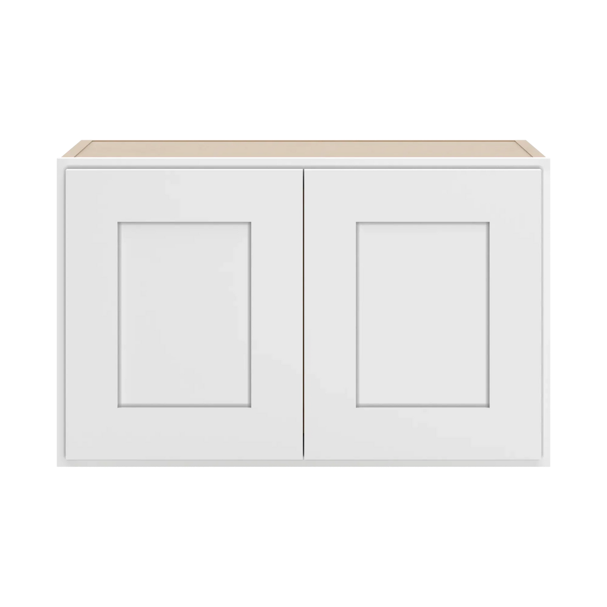 cnc luxor white 24 w x 15 h double door wall cabinet