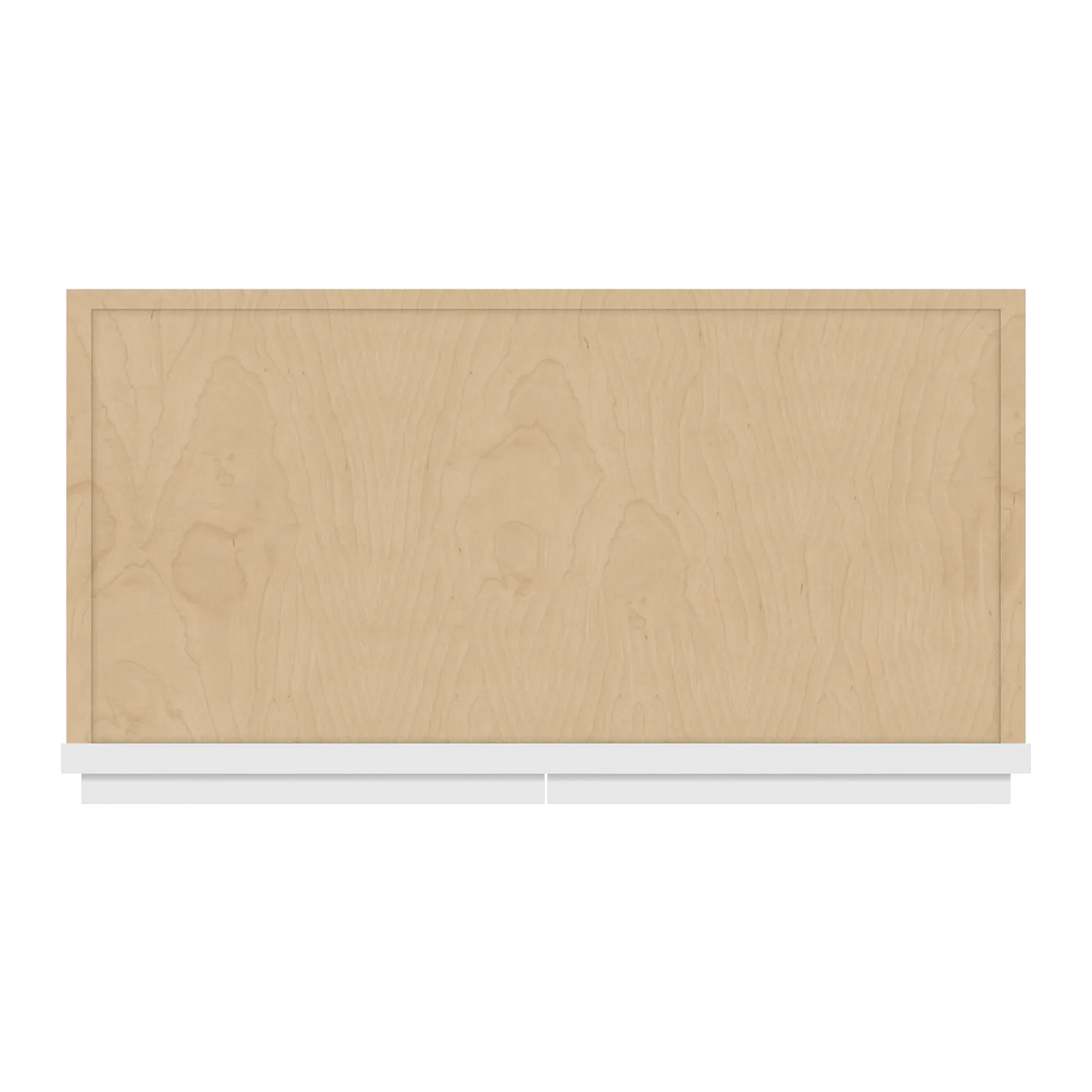 cnc luxor white 24 w x 15 h double door wall cabinet