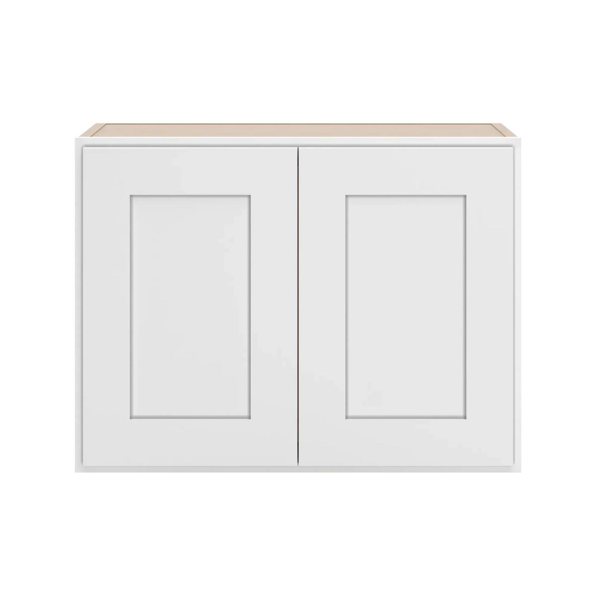 cnc luxor white 24 w x 18 h double door wall cabinet