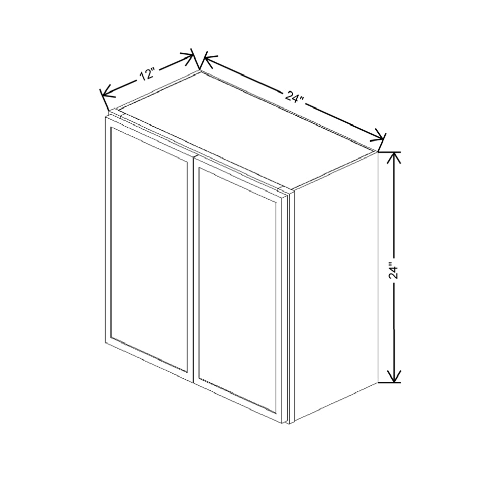 Cubitac Prestige Dover Latte 24" W X 24" H Wall Cabinet