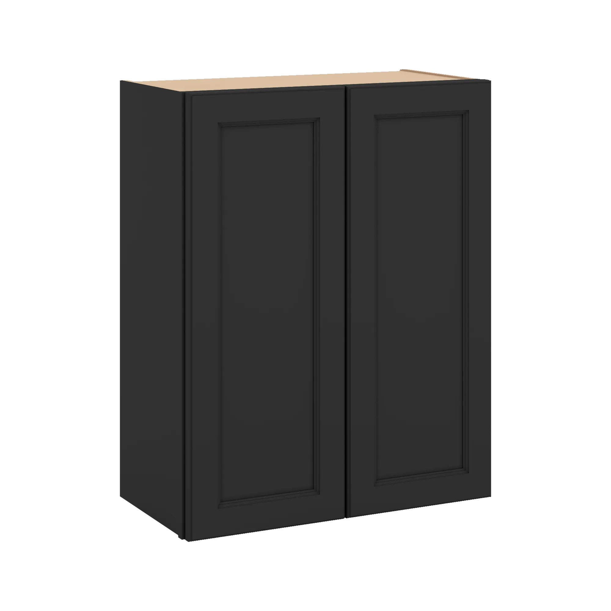 J&K Charcoal E2 Double Door Wall Cabinet - 24" W x 30" H