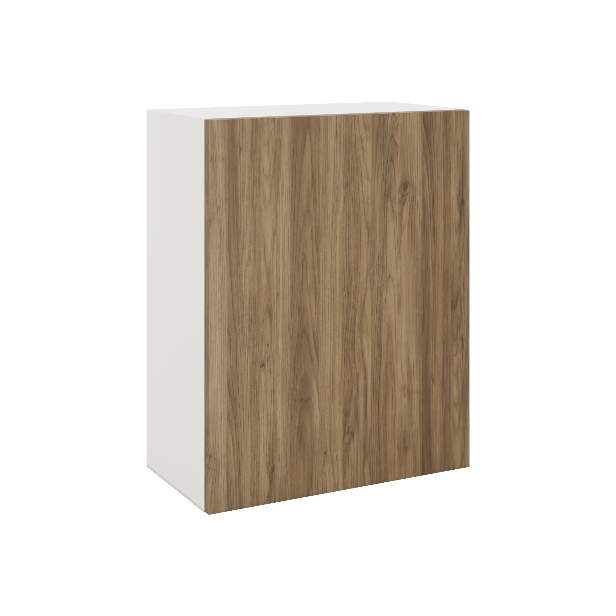Modernform Cabinet Walnut 24" W X 30" H X 12" D Single Door Wall Cabinet