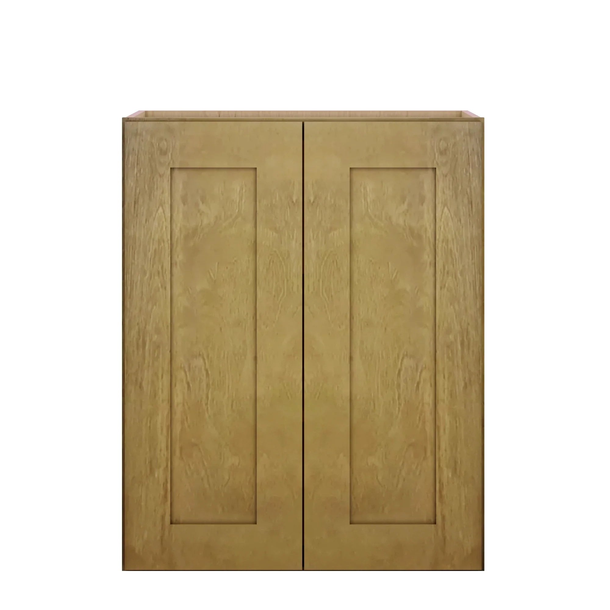 Modernform Cabinet Natural Shaker 24" W X 30" H X 12" D Double Door Wall Cabinet