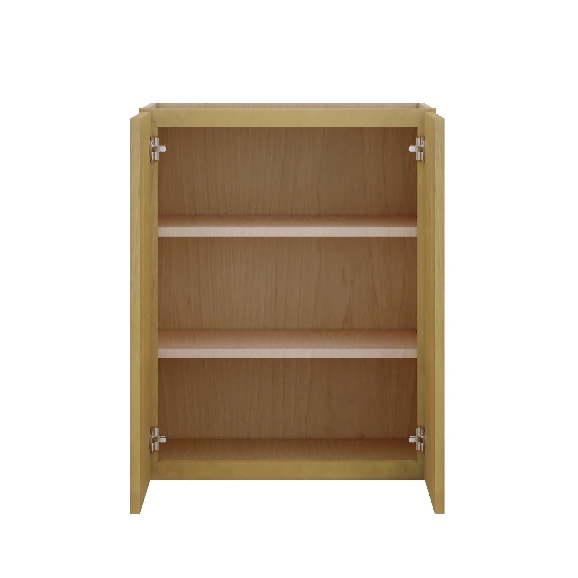 Modernform Cabinet Natural Shaker 24" W X 30" H X 12" D Double Door Wall Cabinet