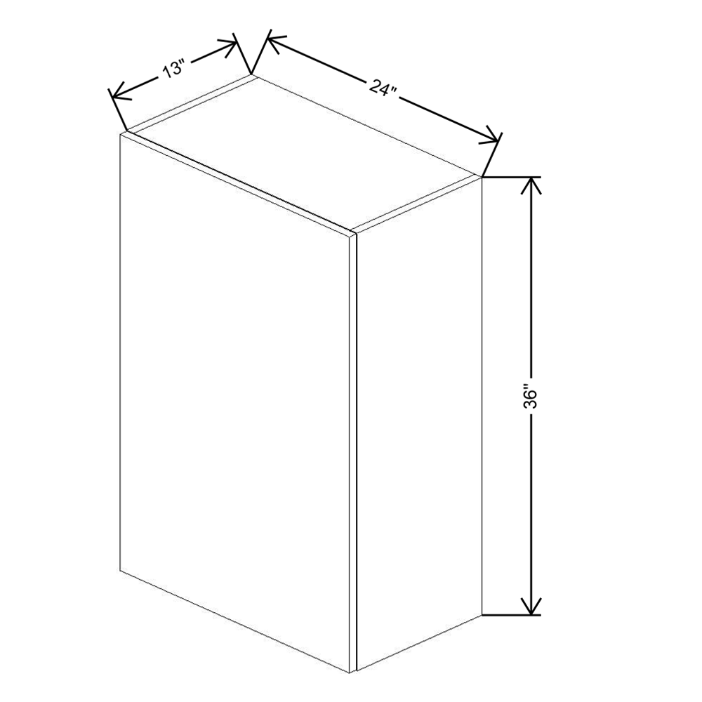 Fabuwood Illume Catalina Muratti 1 36" High Wall