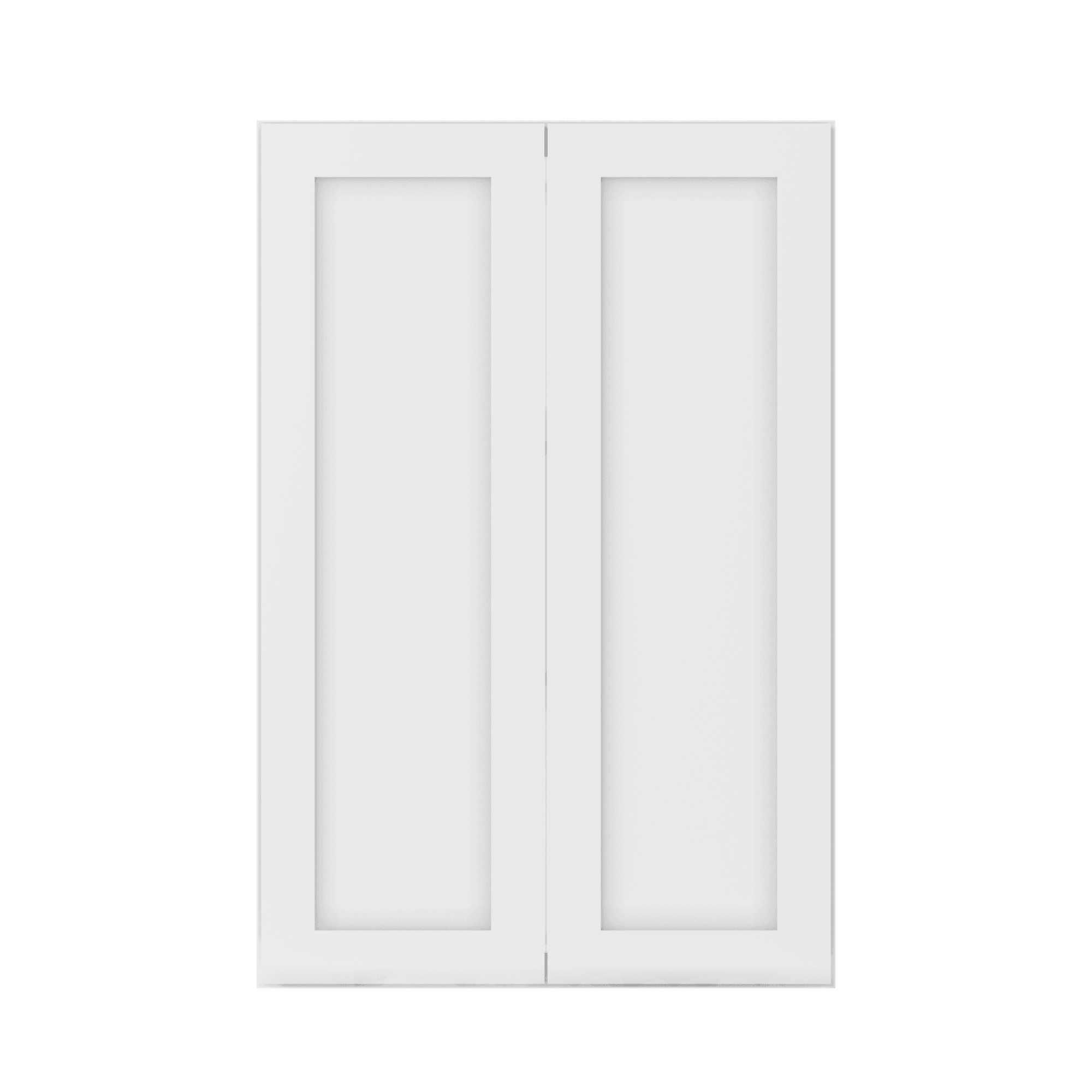 Wall Kitchen Cabinet W2436 Alpina White LessCare 24 in. width 36 in. height 12 in. depth