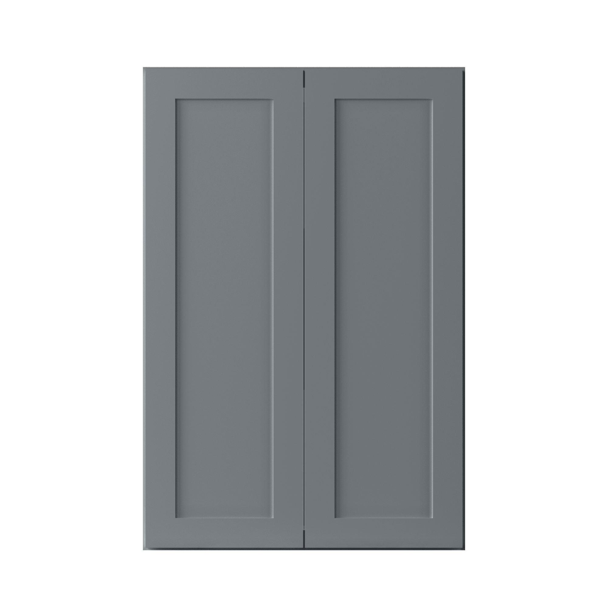 Wall Kitchen Cabinet W2436 Colonial Gray LessCare 24 in. width 36 in. height 12 in. depth