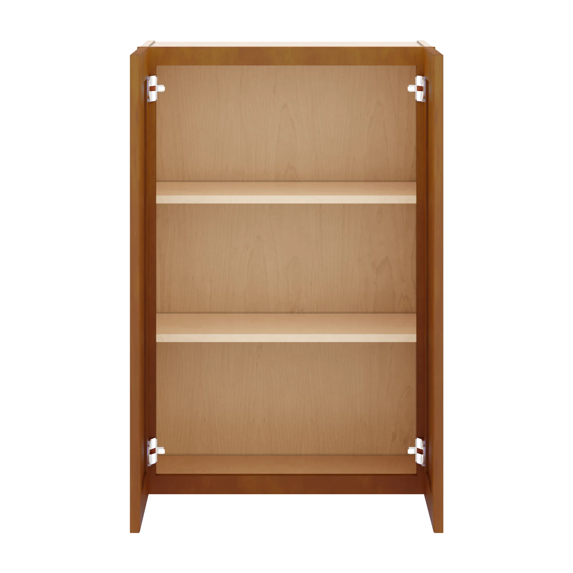 j k mocha glazed k10 double door wall cabinet 24 w x 36 h