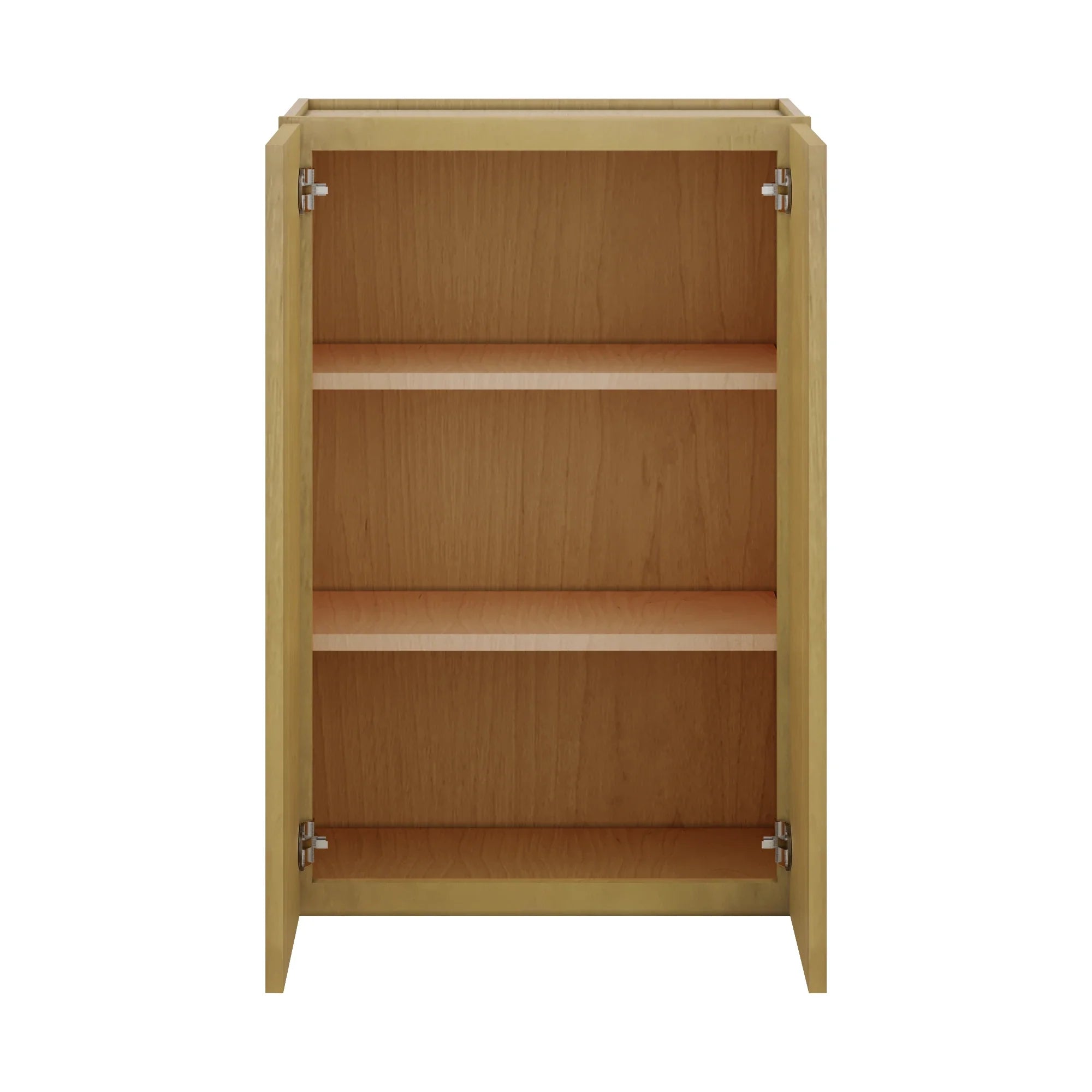 Modernform Cabinet Natural Shaker 24" W X 36" H X 12" D Double Door Wall Cabinet