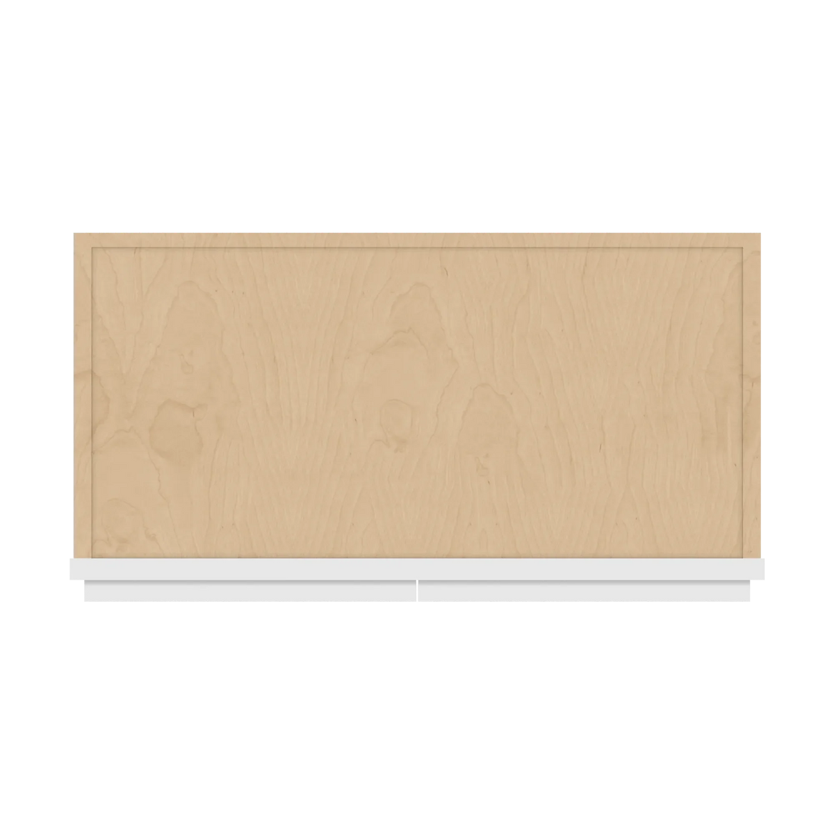 cnc luxor white 24 w x 36 h double door wall cabinet