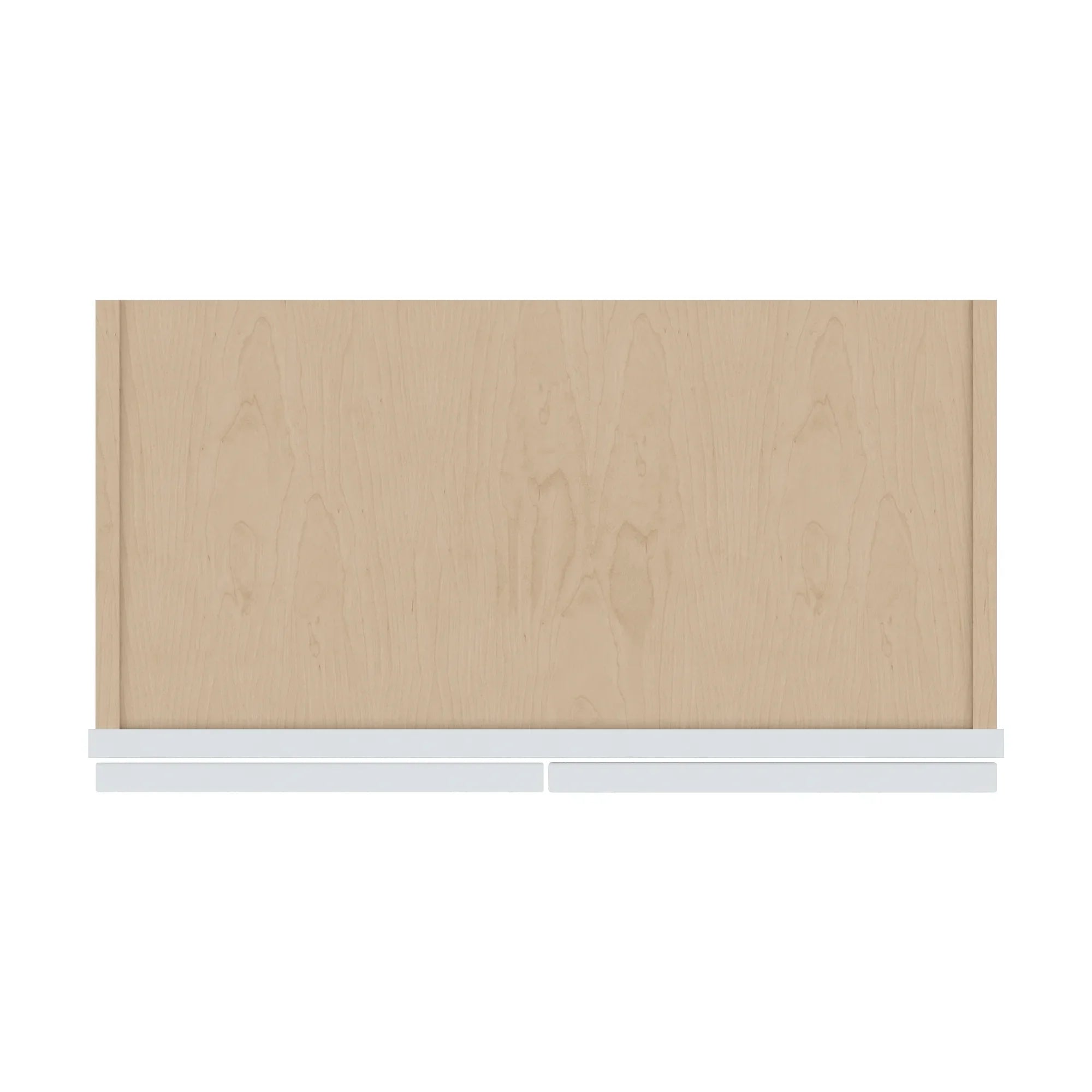 J&K White Shaker S8 Double Door Wall Cabinet   24" W x 36" H