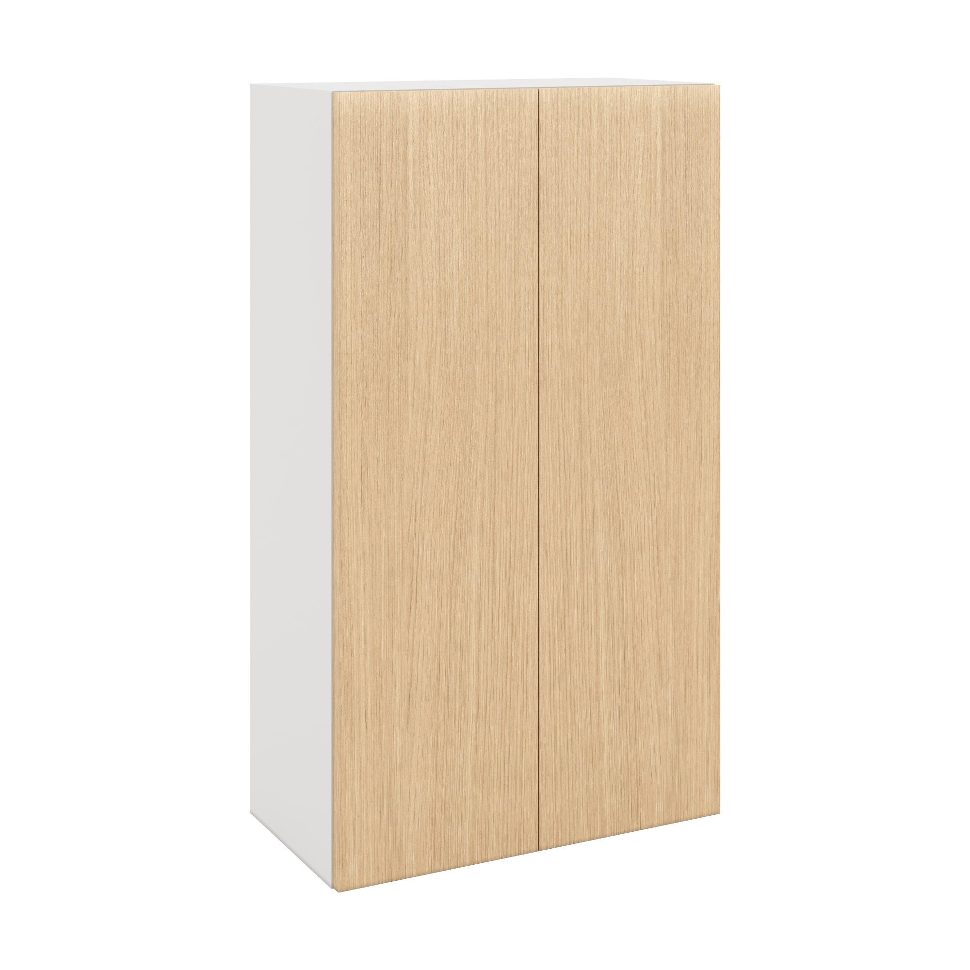 Modernform Cabinet Natural Oak 24" W X 42" H X 12" D Double Door Wall Cabinet