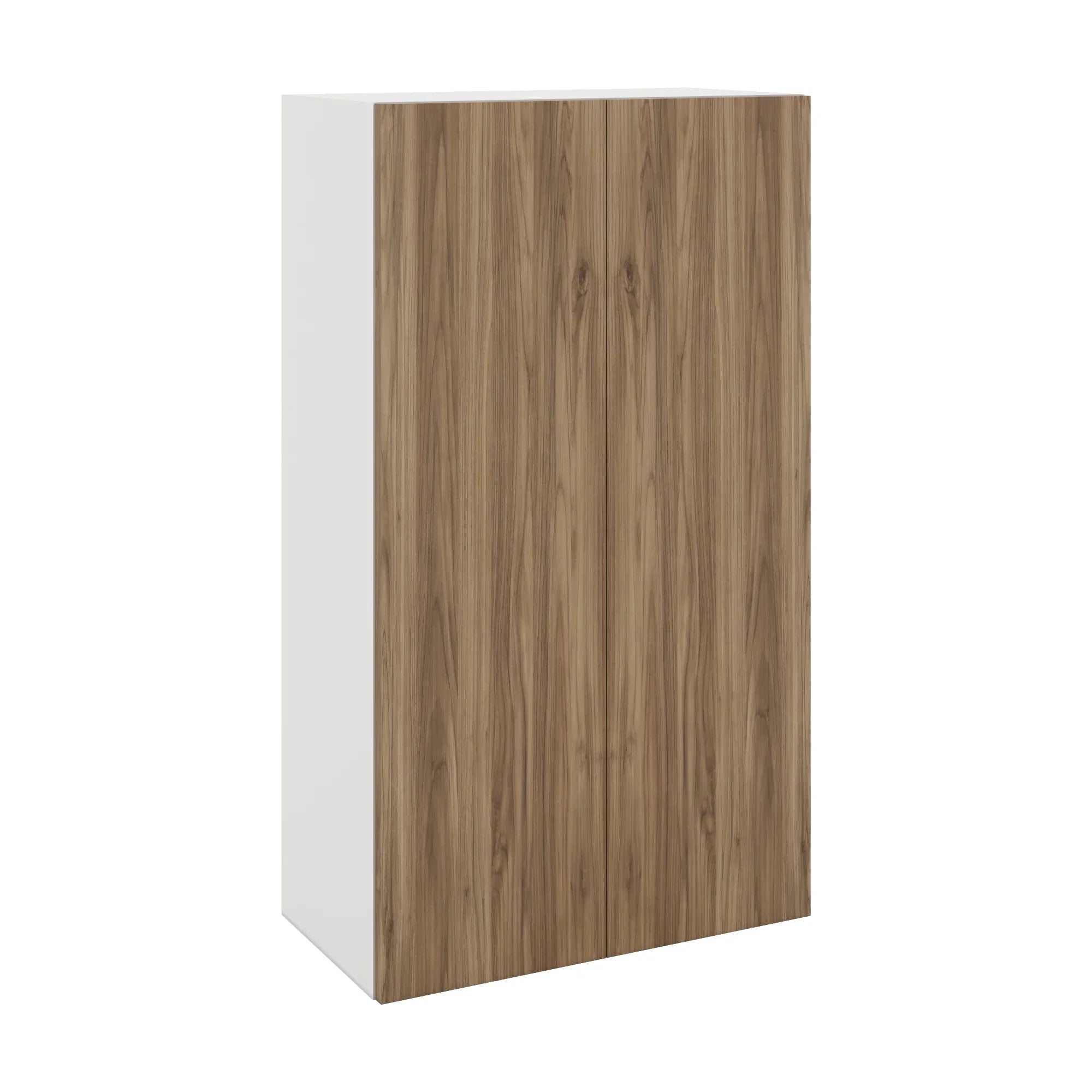 Modernform Cabinet Walnut 24" W X 42" H X 12" D Double Door Wall Cabinet