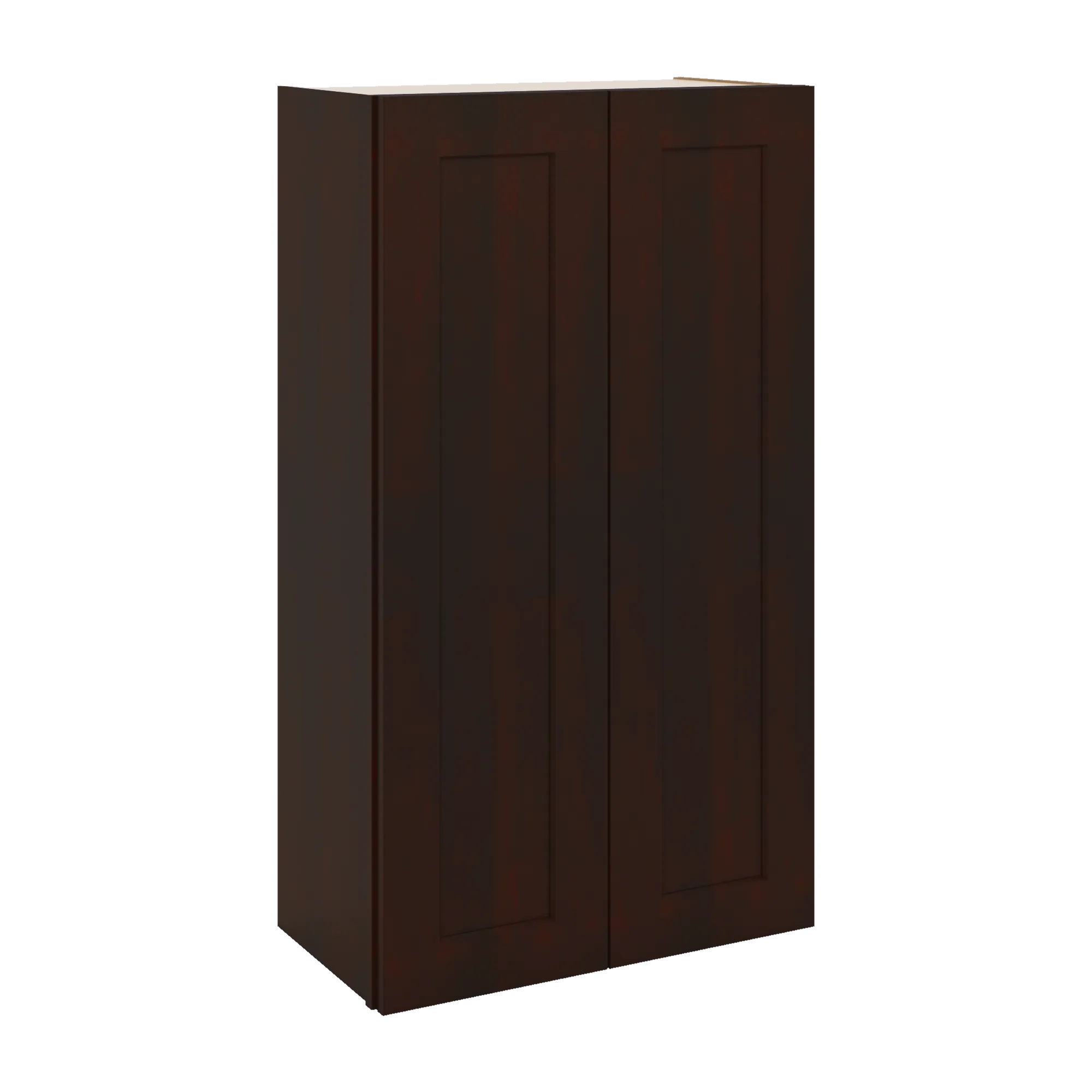 J&K Java Coffee S1 Double Door Wall Cabinet - 24" W x 42" H